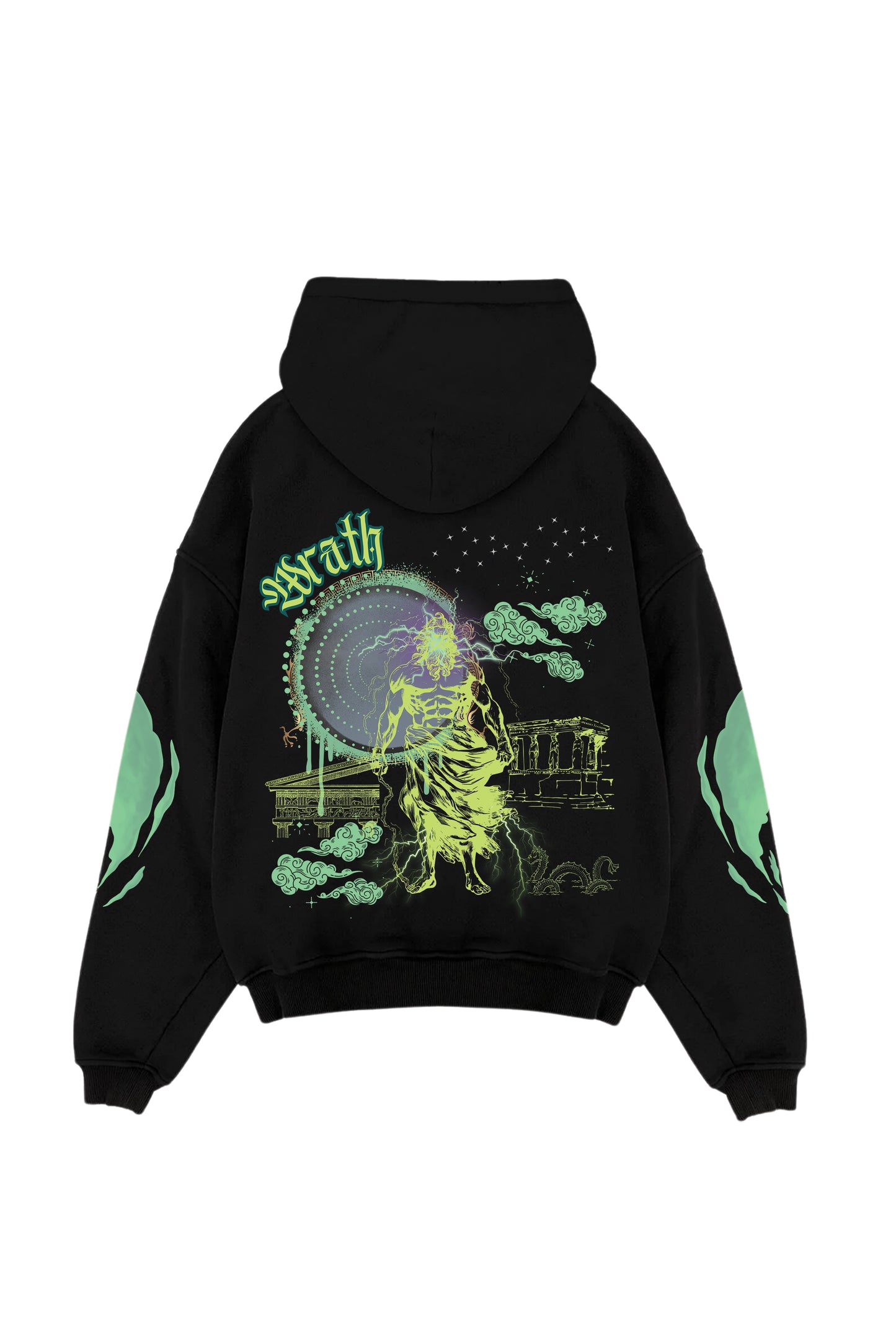 Wrath Designed Oversized Hoodie