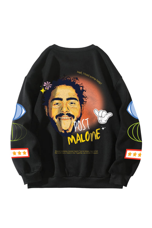 Post Malone Designed Oversized Sweatshirt