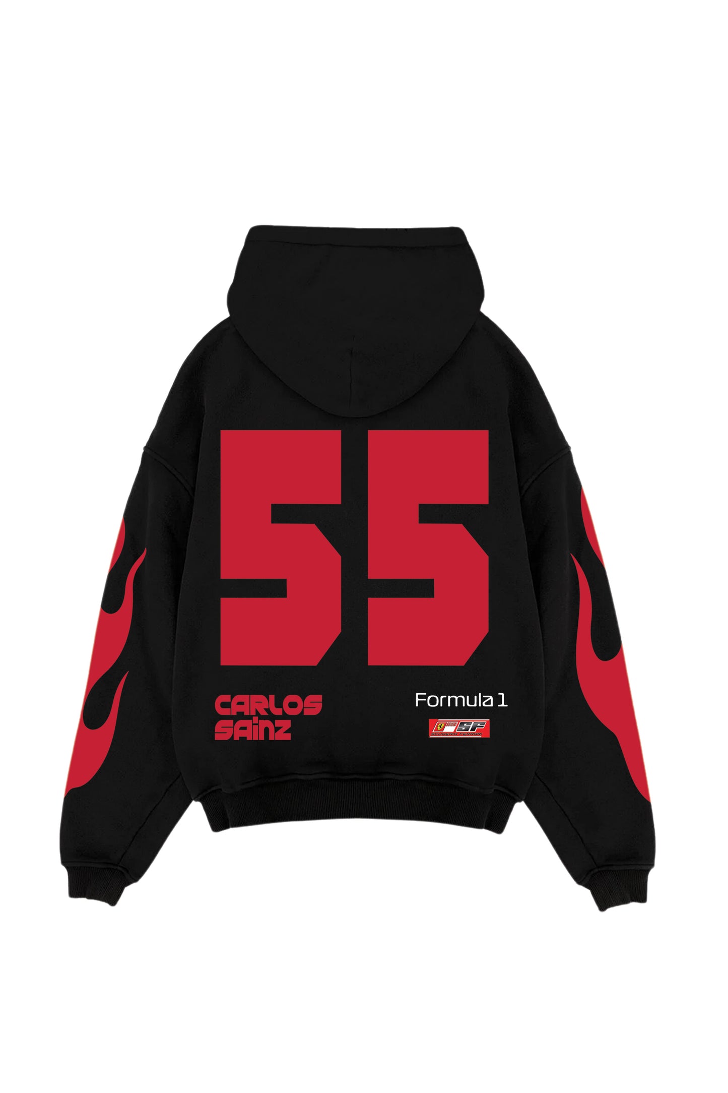 Carlos Sainz Ferrari Designed Oversized Hoodie