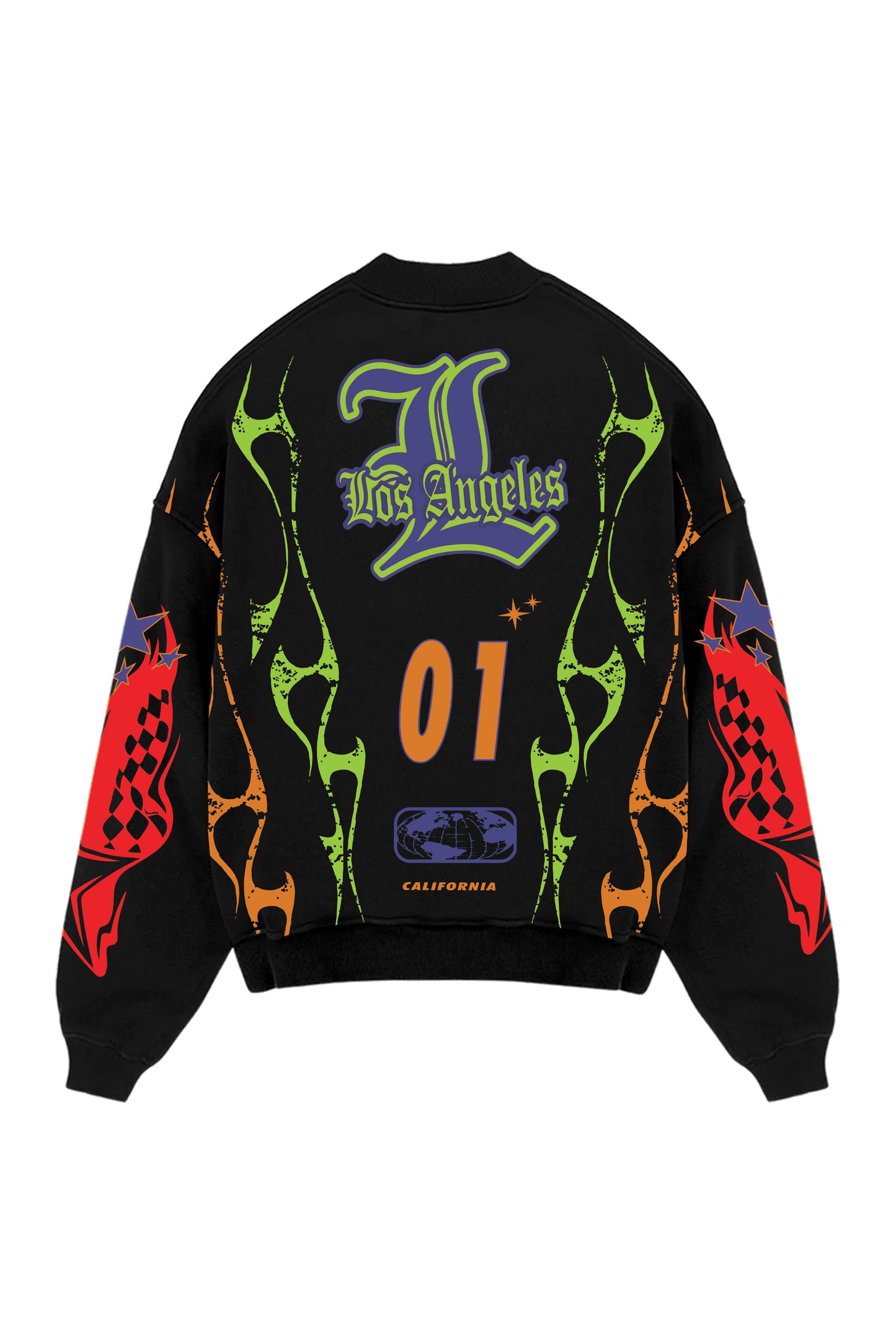 Cali Designed Oversized Sweatshirt