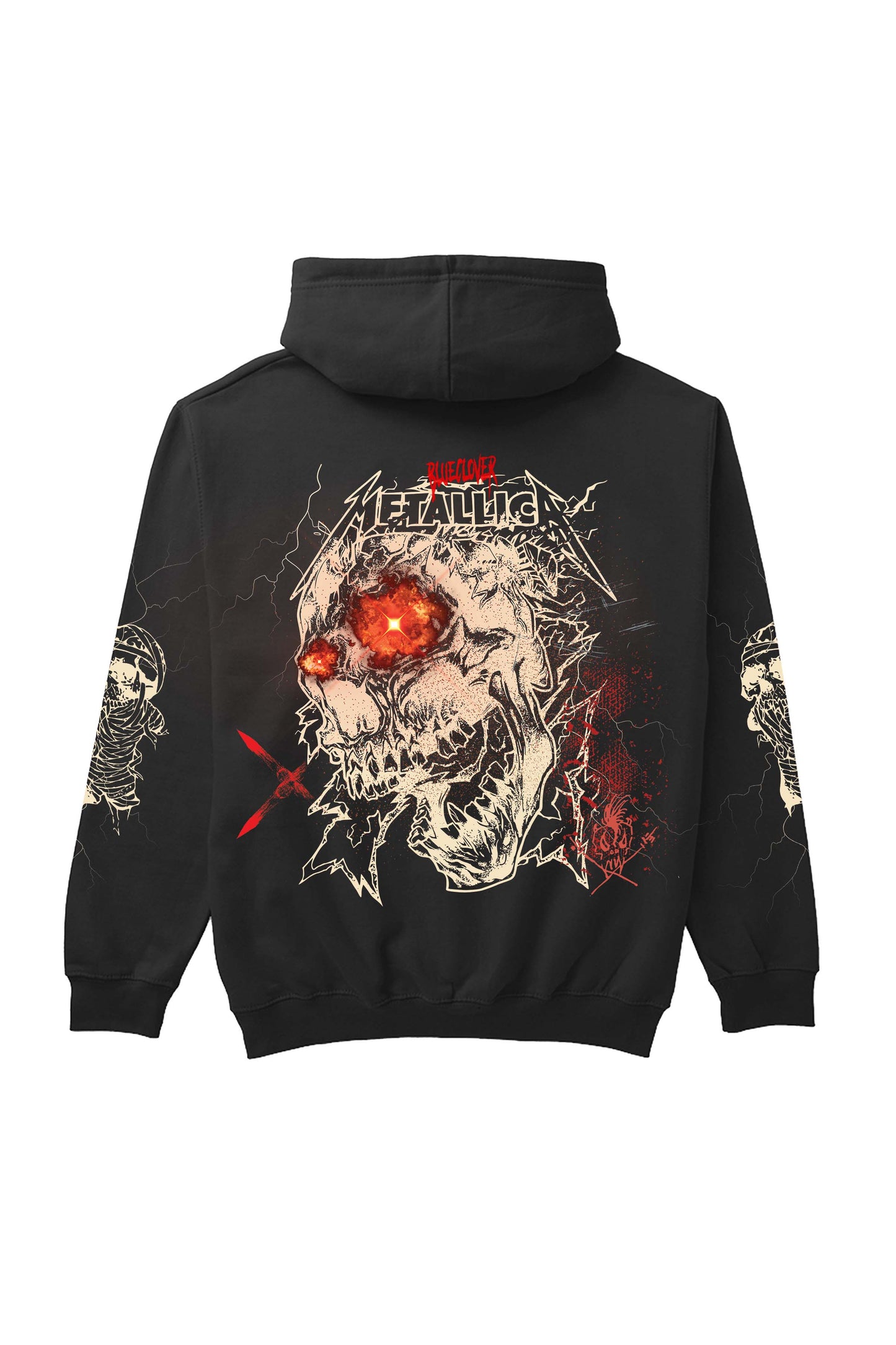 Metallica Designed Oversized Hoodie