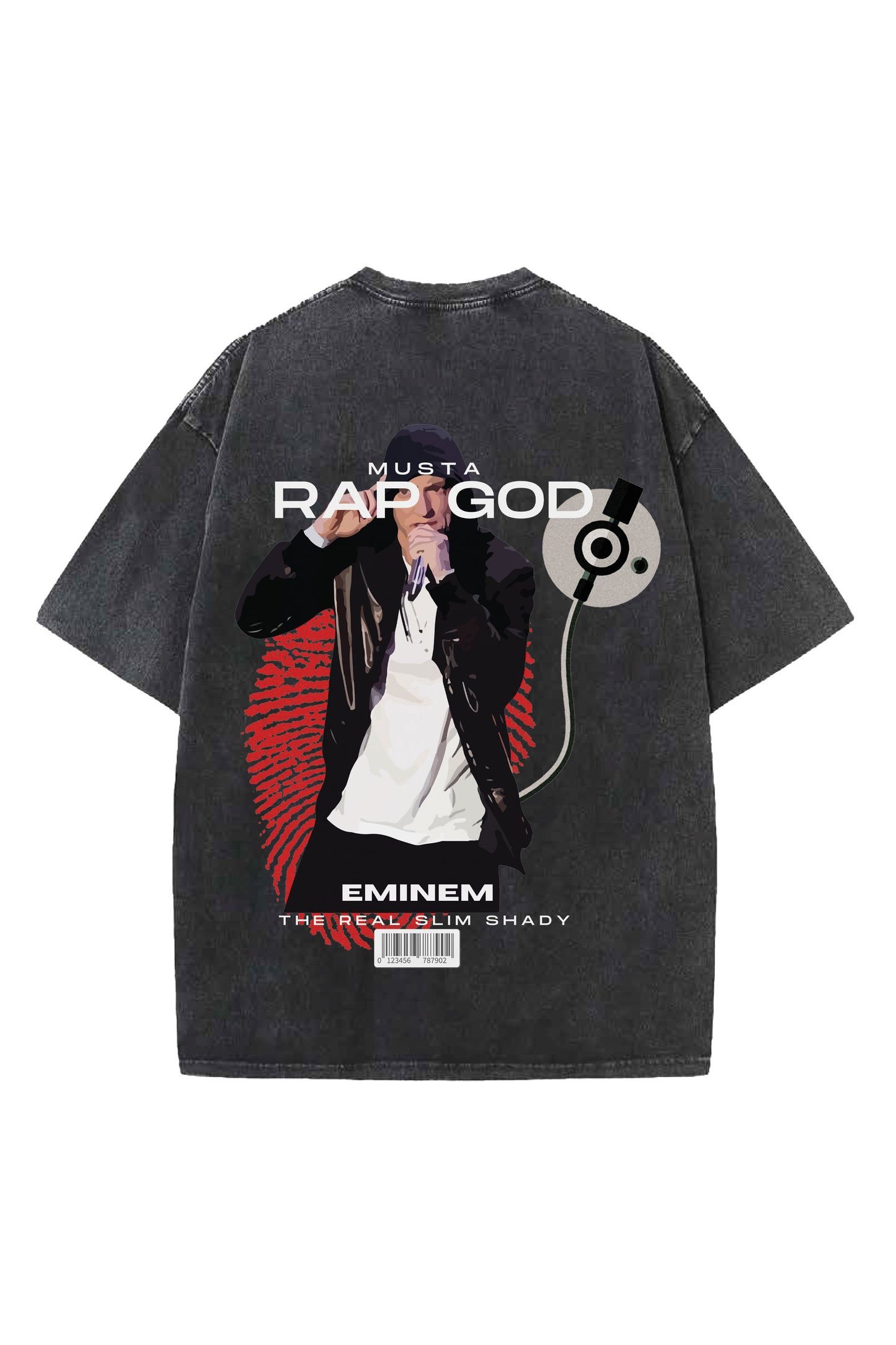 Eminem Designed Vintage Oversized T-shirt