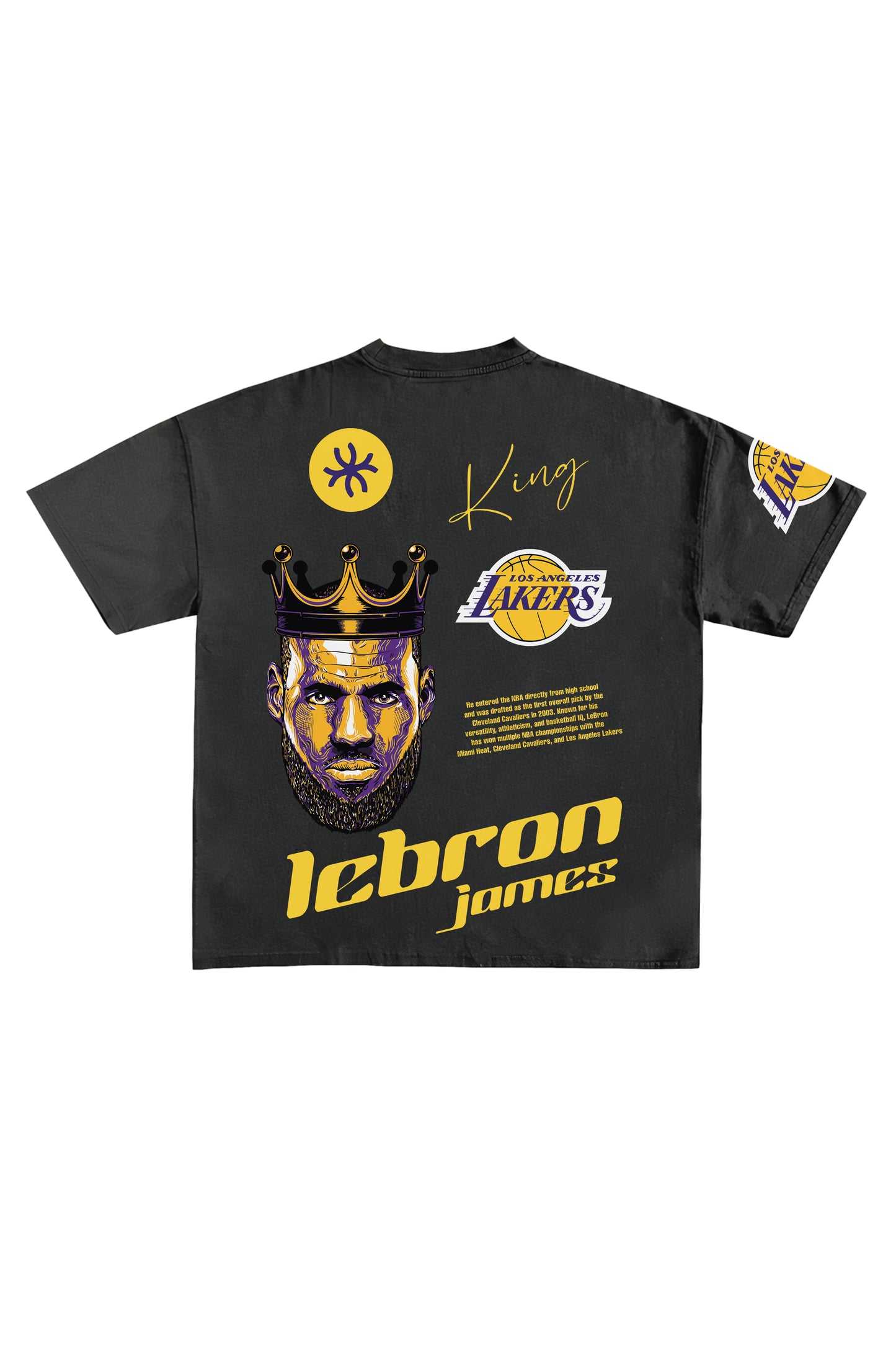 Lebron James Designed Oversized T-shirt