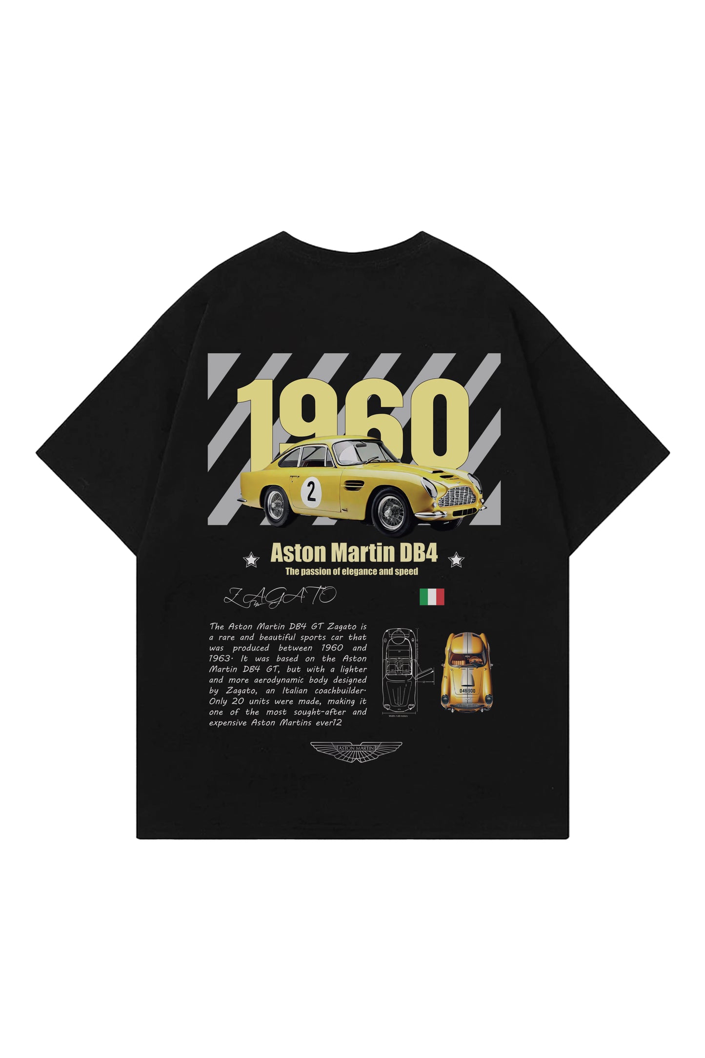 Aston Martin Designed Oversized T-shirt