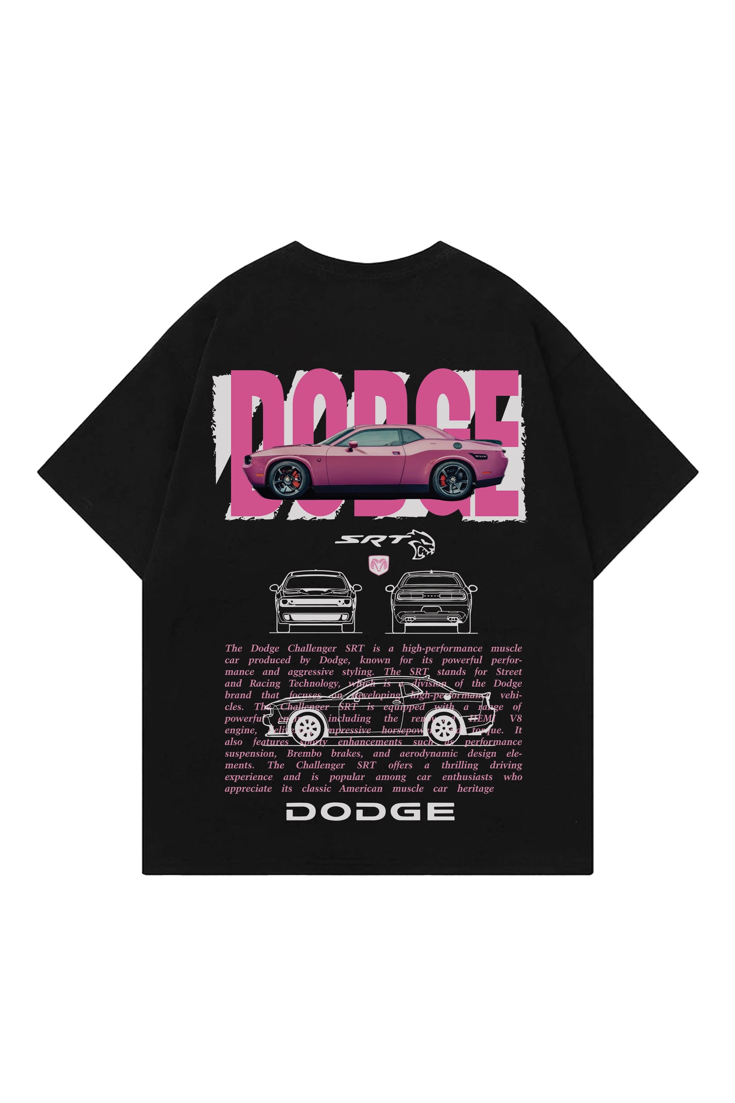 Dodge Designed Oversized T-shirt