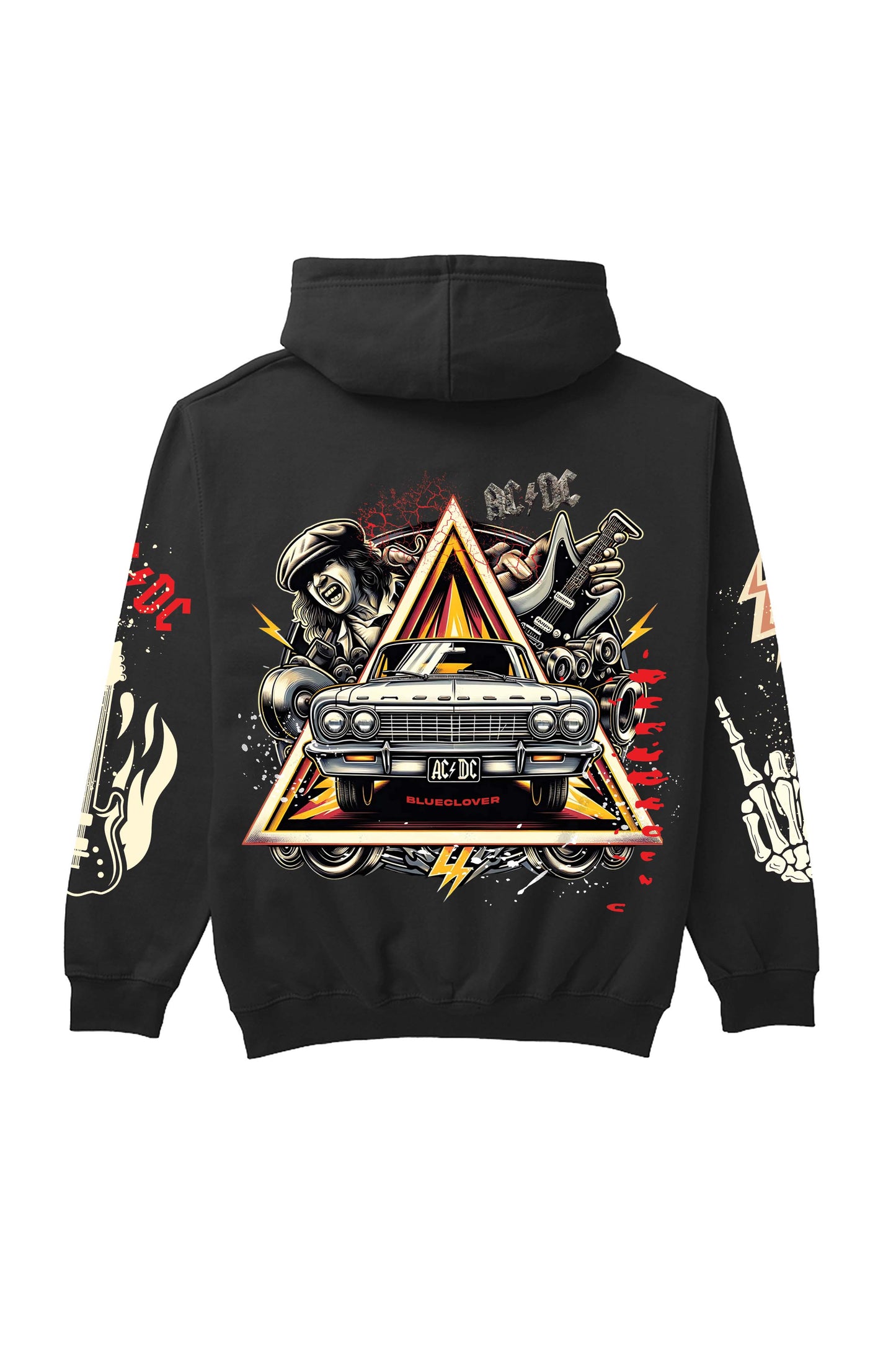 ACDC Designed Oversized Hoodie