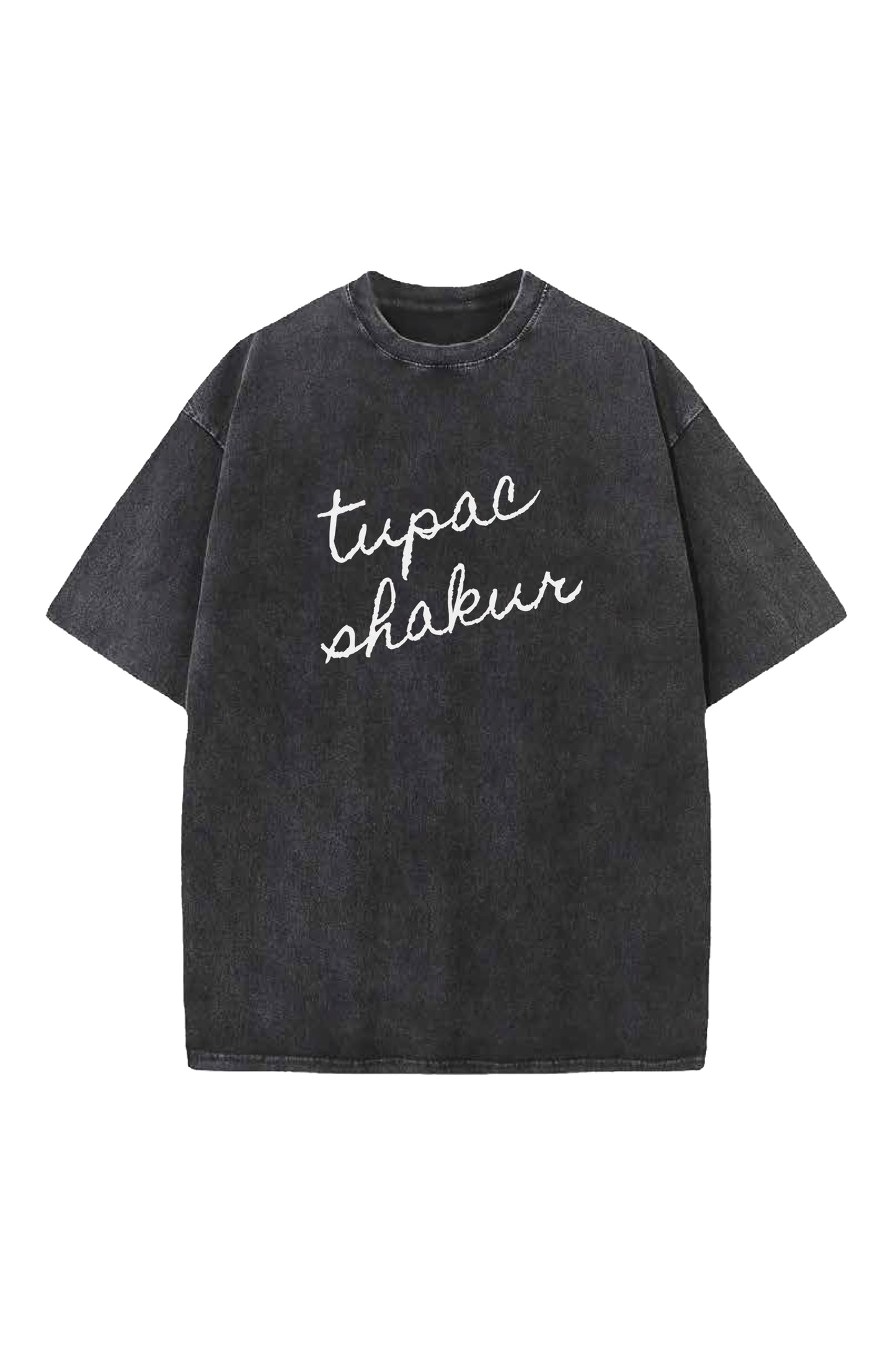 2pac Designed Vintage Oversized T-shirt