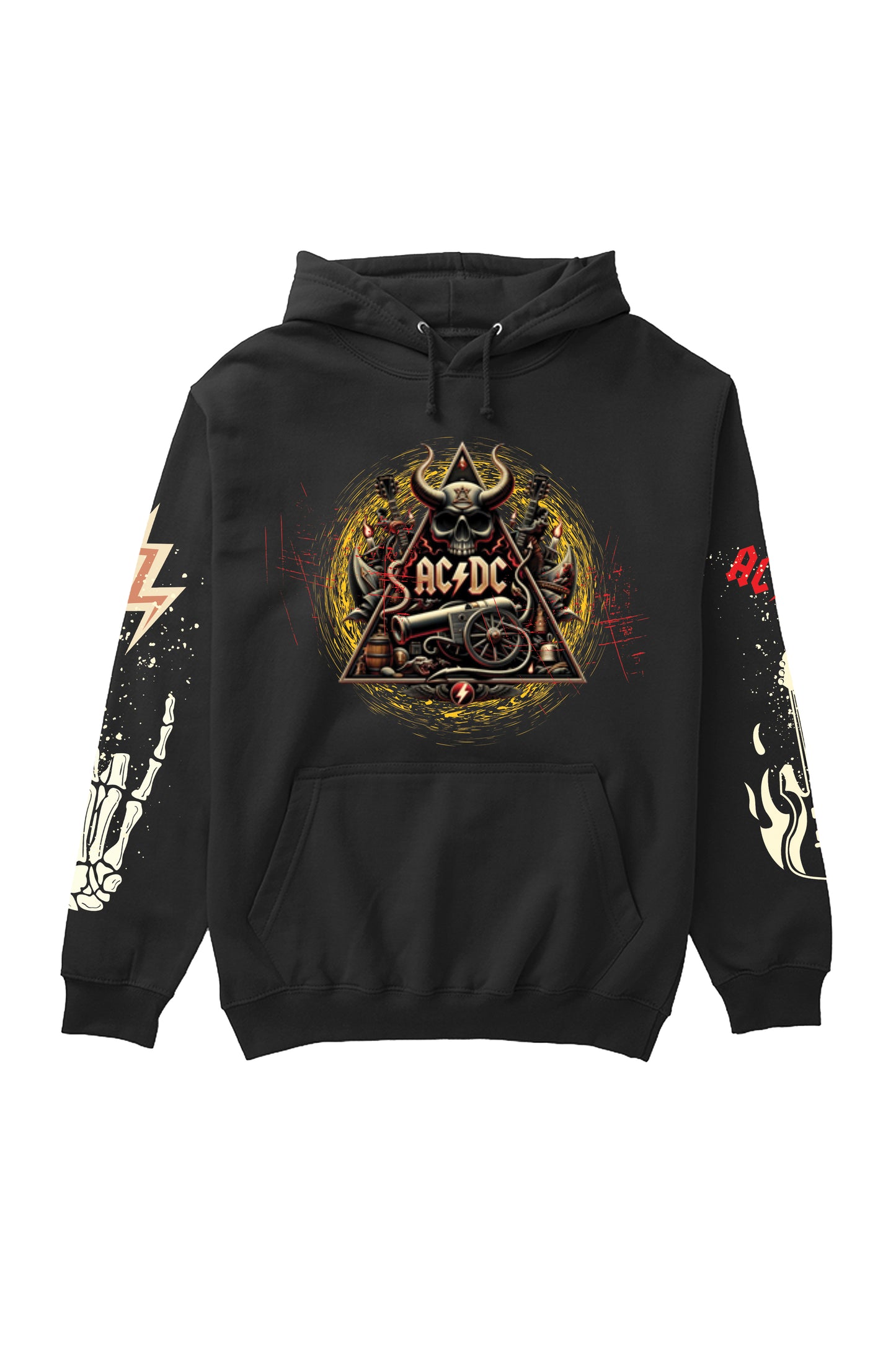 ACDC Designed Oversized Hoodie