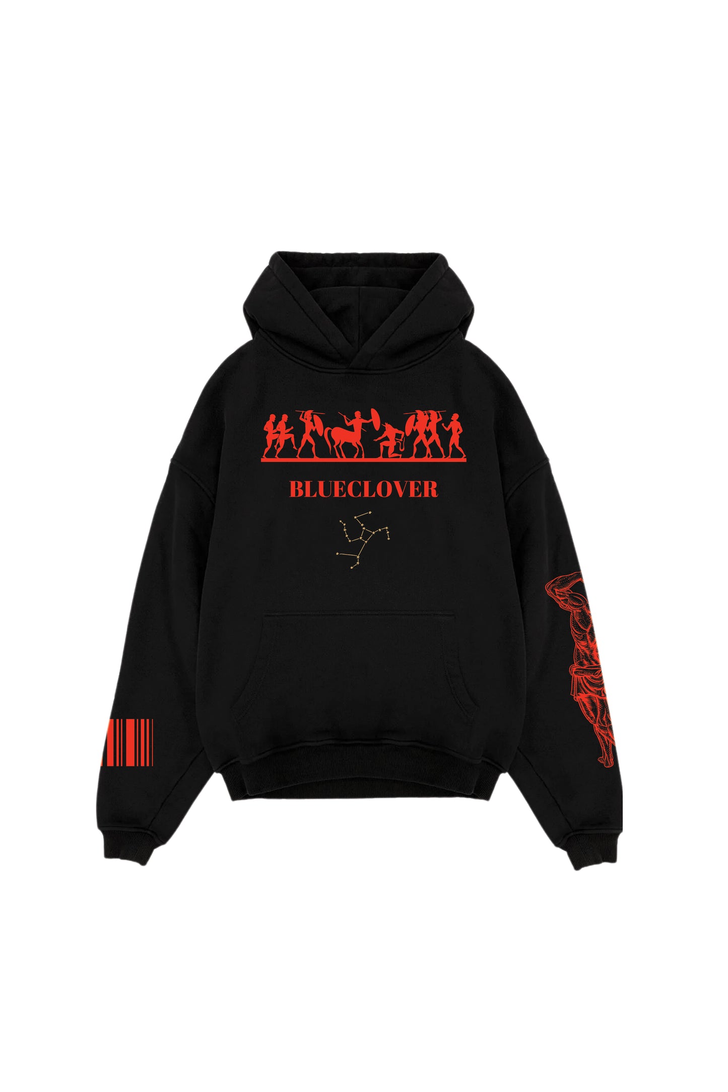 Invincible Designed Oversized Hoodie