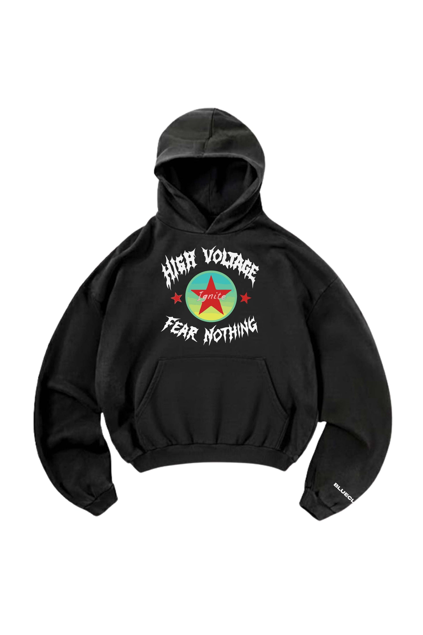 High Voltage Designed Oversized Hoodie