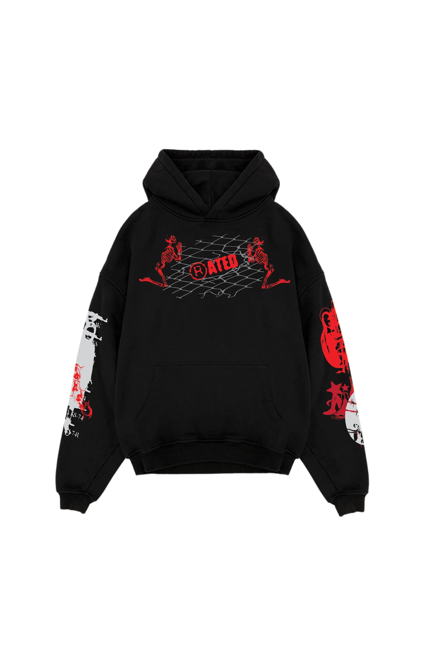 Unbound Designed Oversized Hoodie