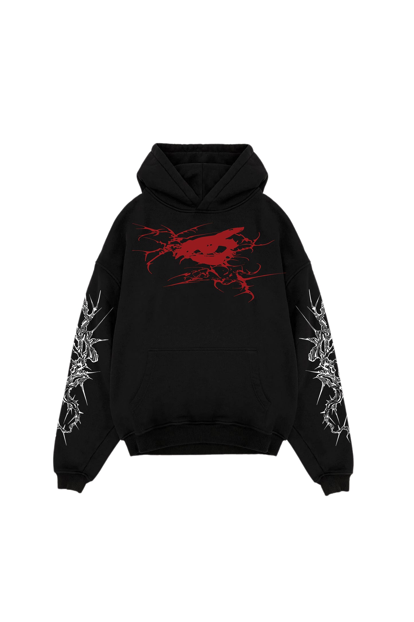 Infectious Designed Oversized Hoodie