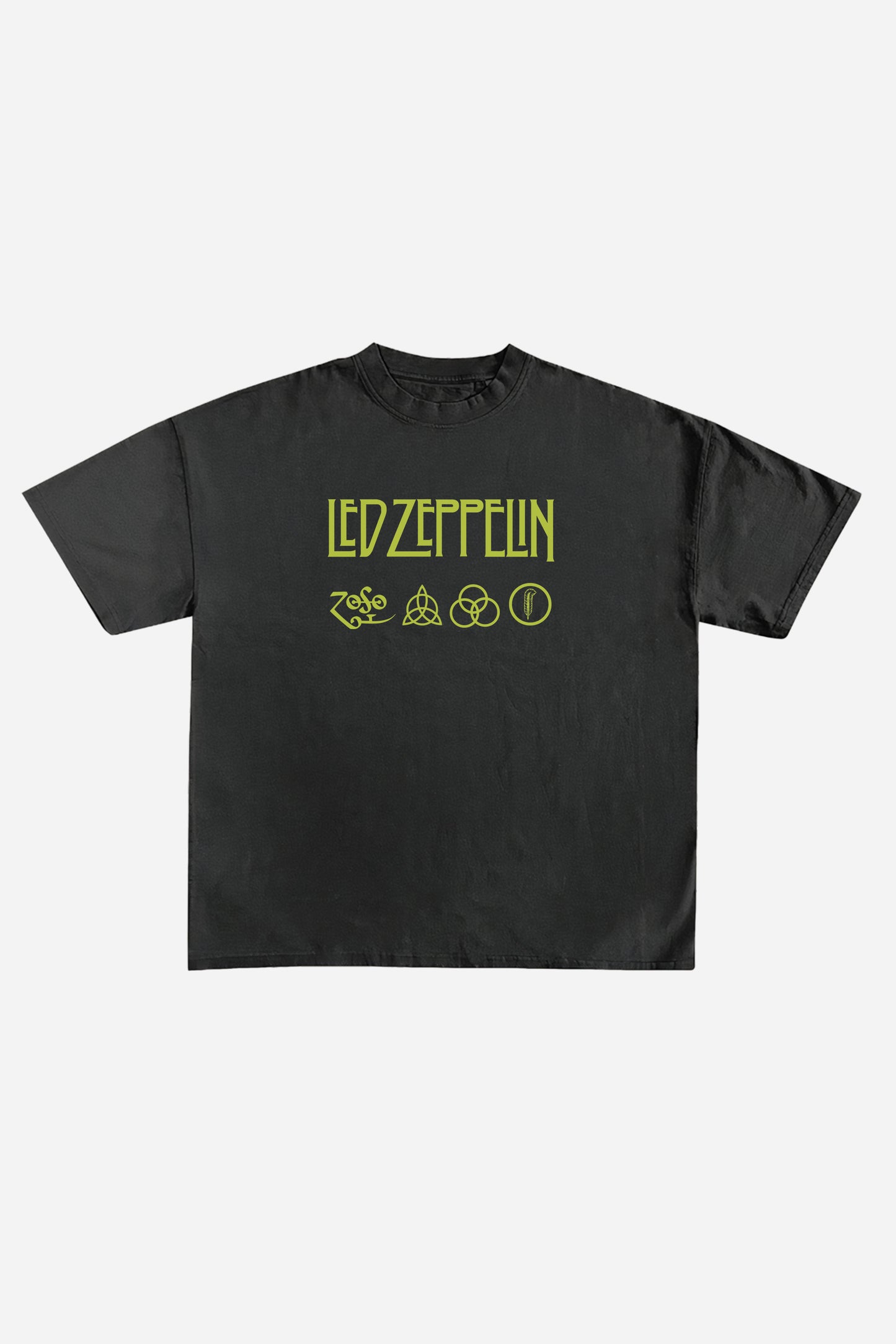 Led Zeppelin Designed Oversized T-shirt