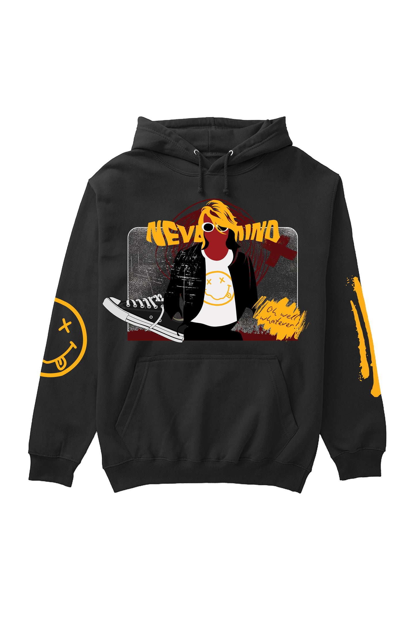 Nirvana Designed Oversized Hoodie