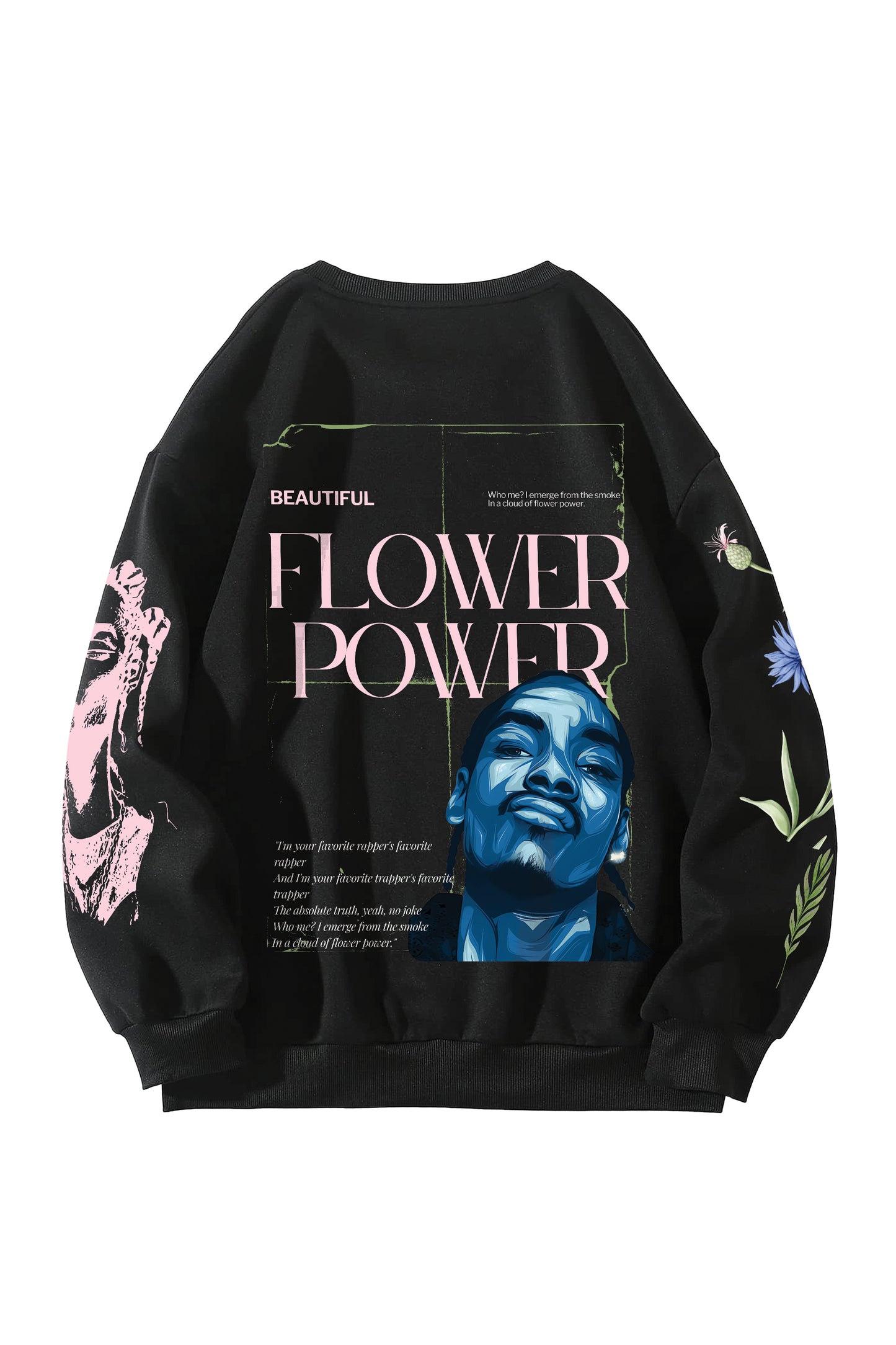 Snoop Dogg Designed Oversized Sweatshirt