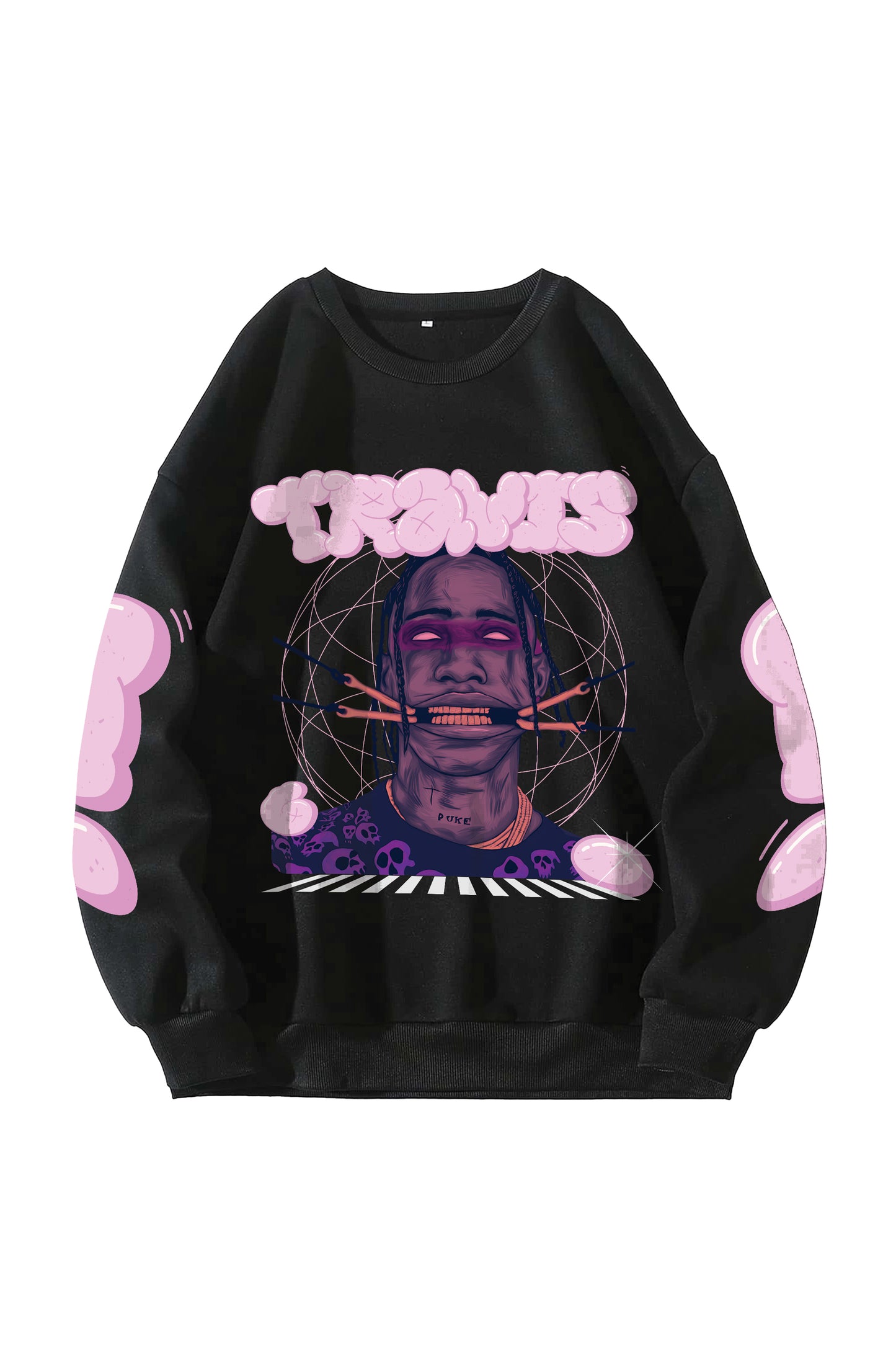 SICKO Mode Designed Oversized Sweatshirt