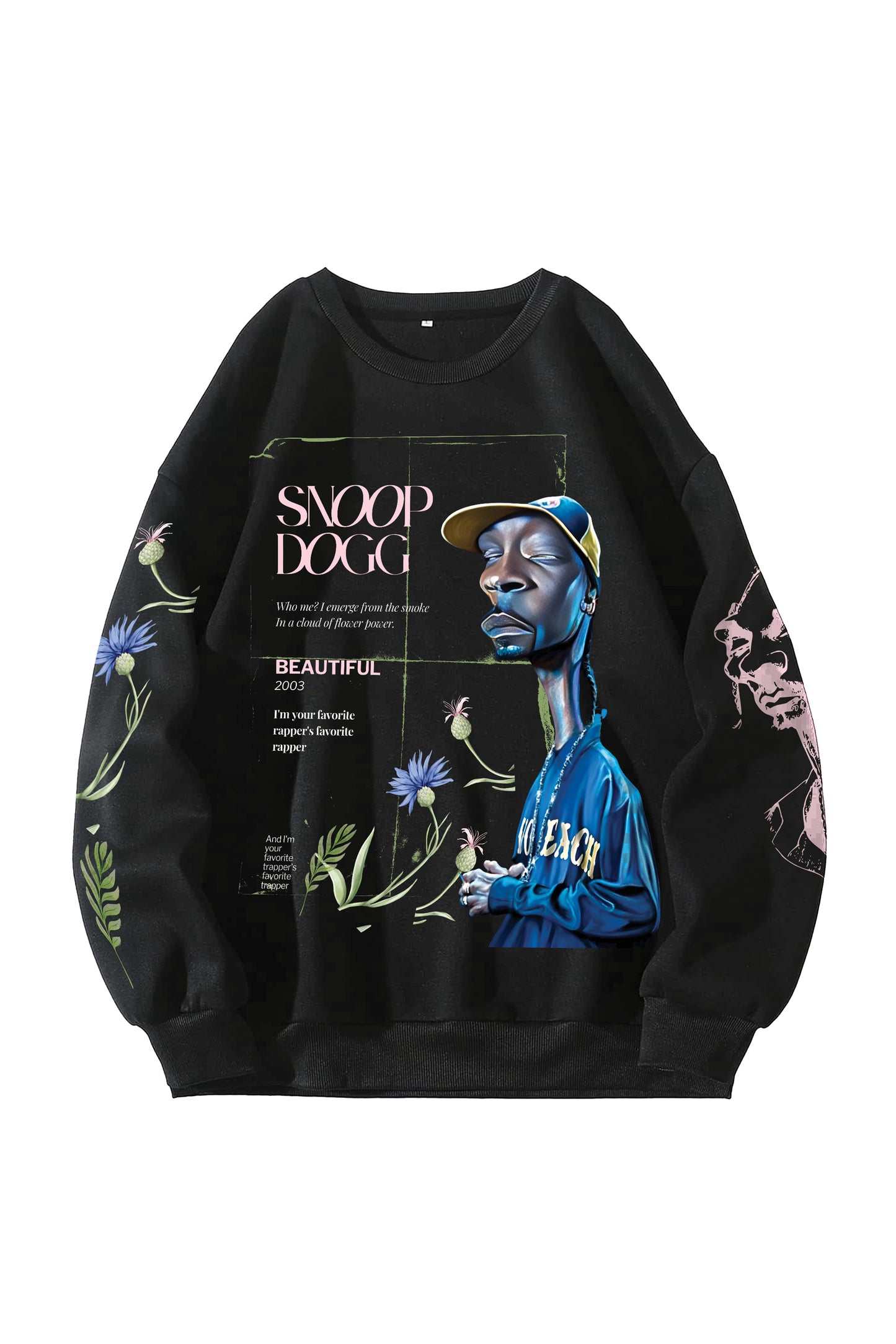 Snoop Dogg Designed Oversized Sweatshirt