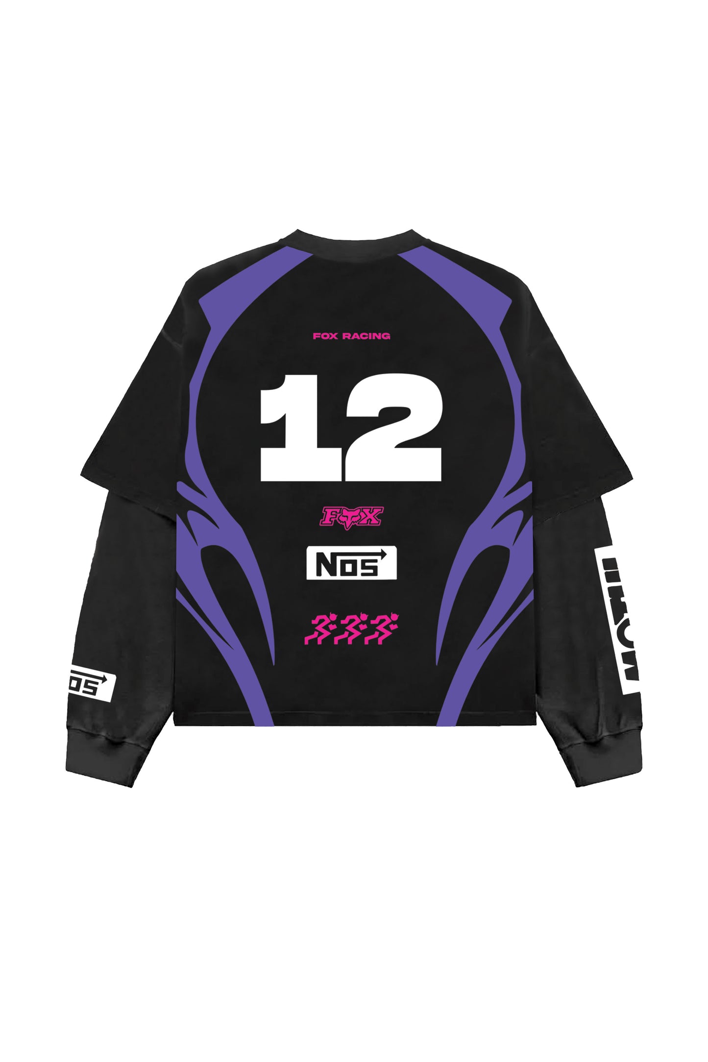 Fox Racing Deisgned B&G LS Oversized Tee