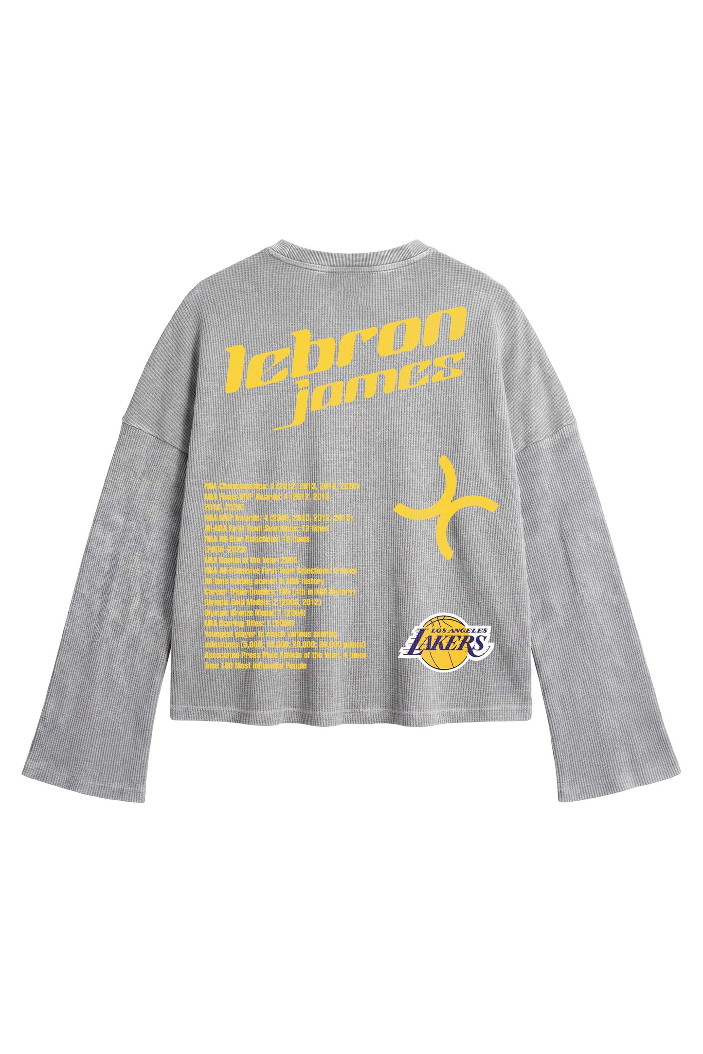 LEBRON JAMES WAFFLE TEE