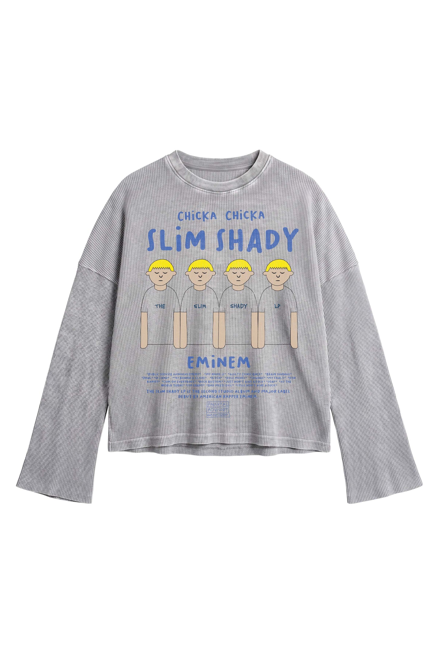SLIM SHADY WAFFLE TEE