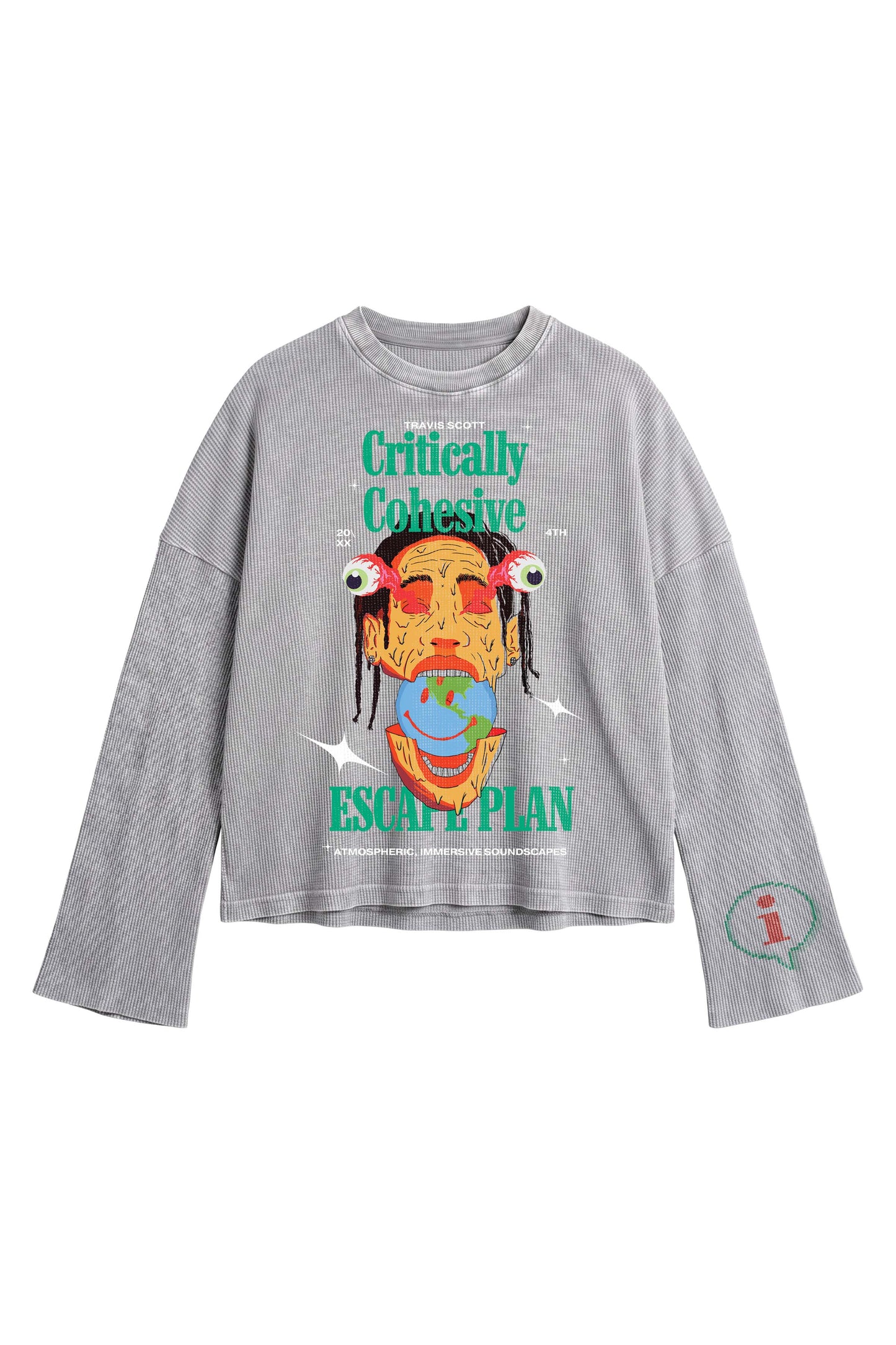 TRAVIS WAFFLE TEE