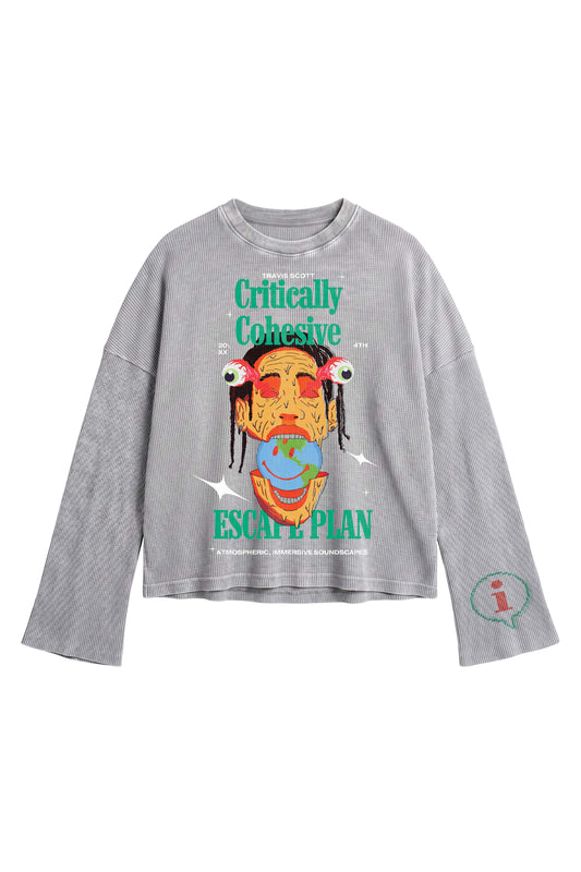 TRAVIS WAFFLE TEE