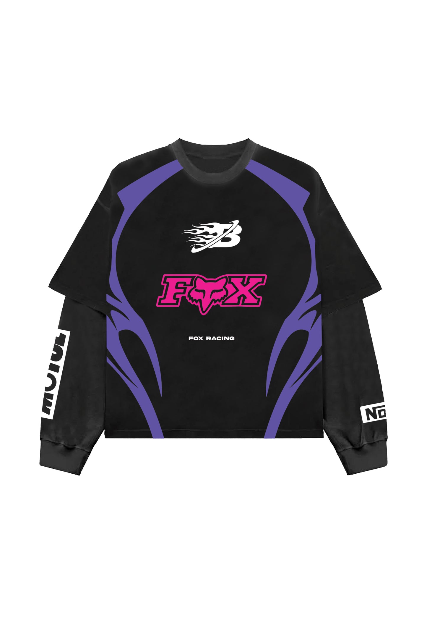 Fox Racing Deisgned B&G LS Oversized Tee