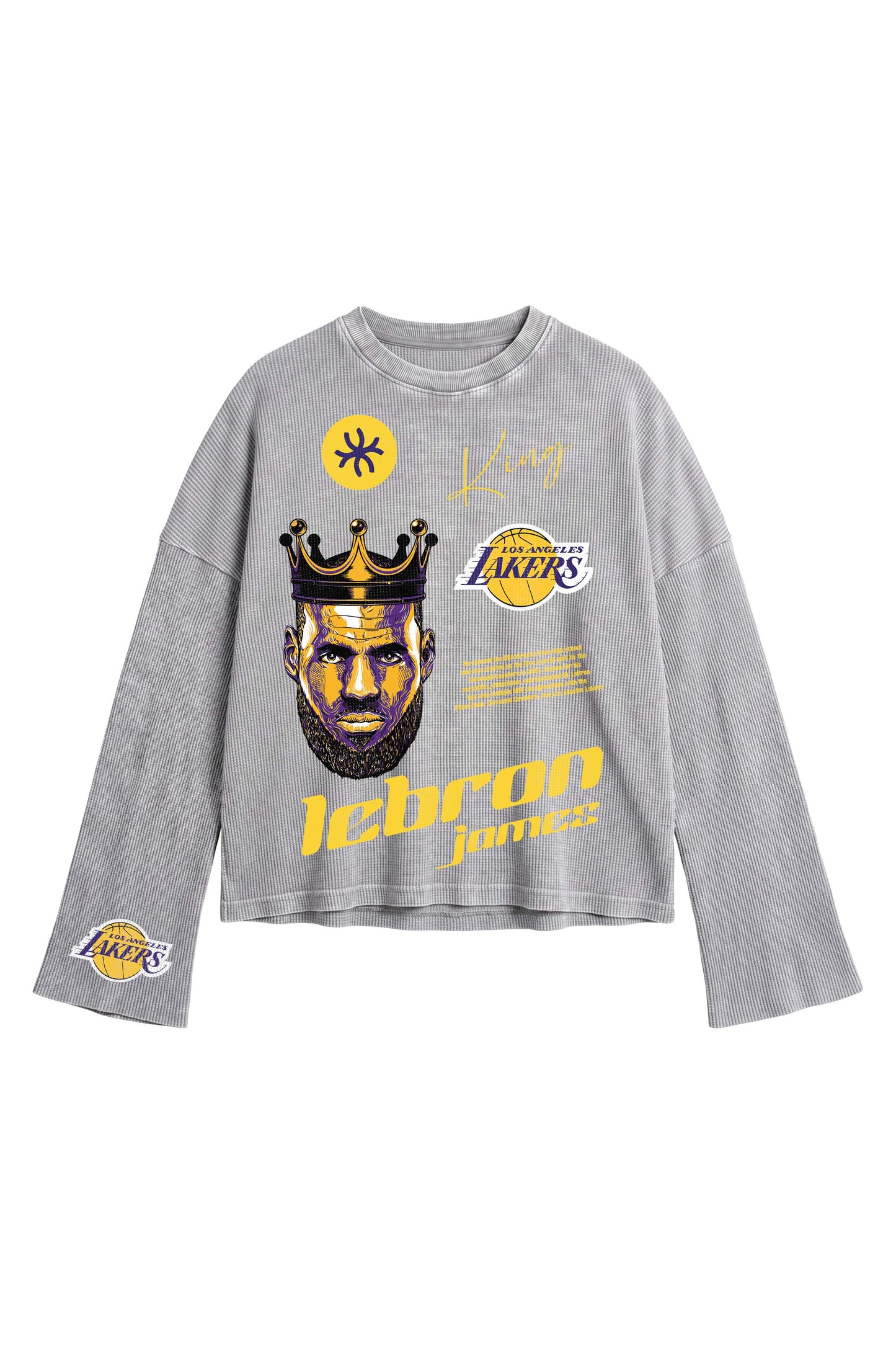 LEBRON JAMES WAFFLE TEE