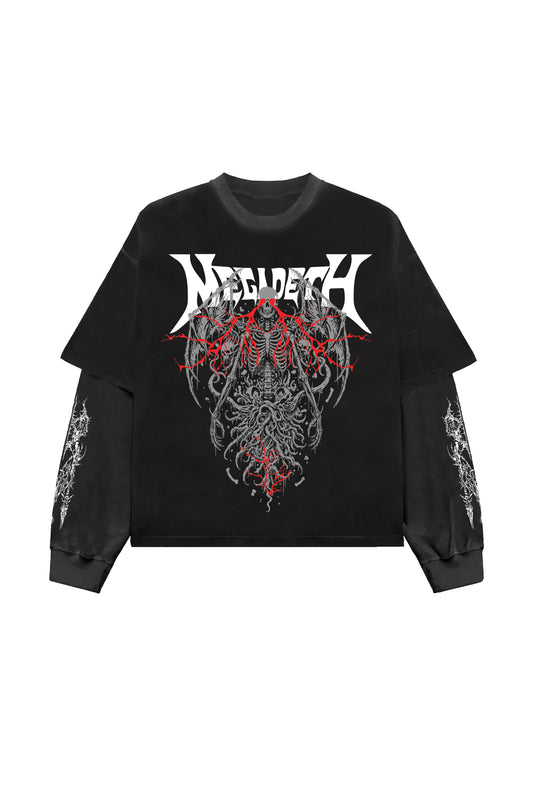 Megadeth B&G LS Oversized Tee