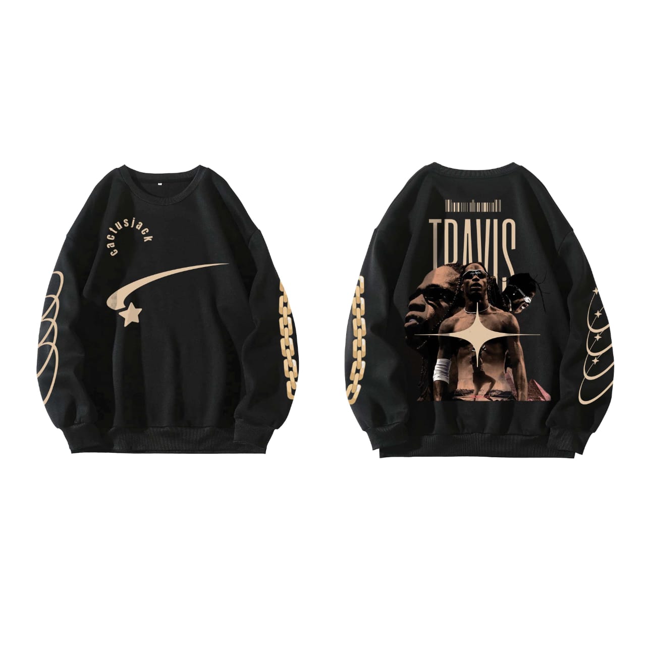 Travis Scott Designed Oversized Sweatshirt V1