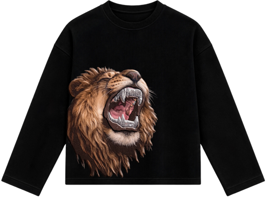 Roar Waffle tee