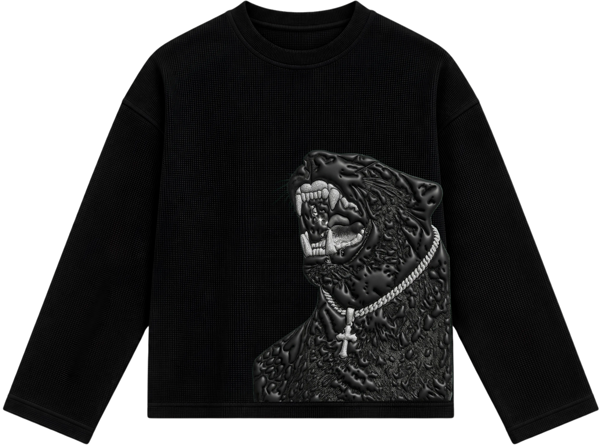 Panther Waffle tee
