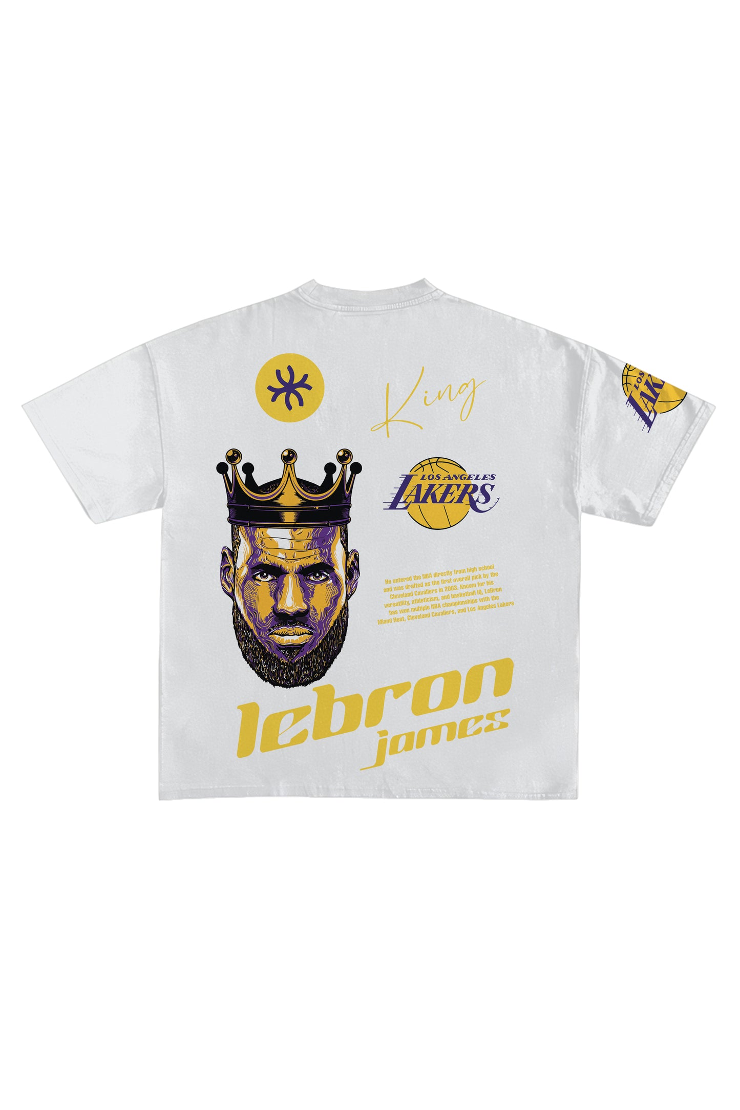 Lebron James Designed Oversized T-shirt