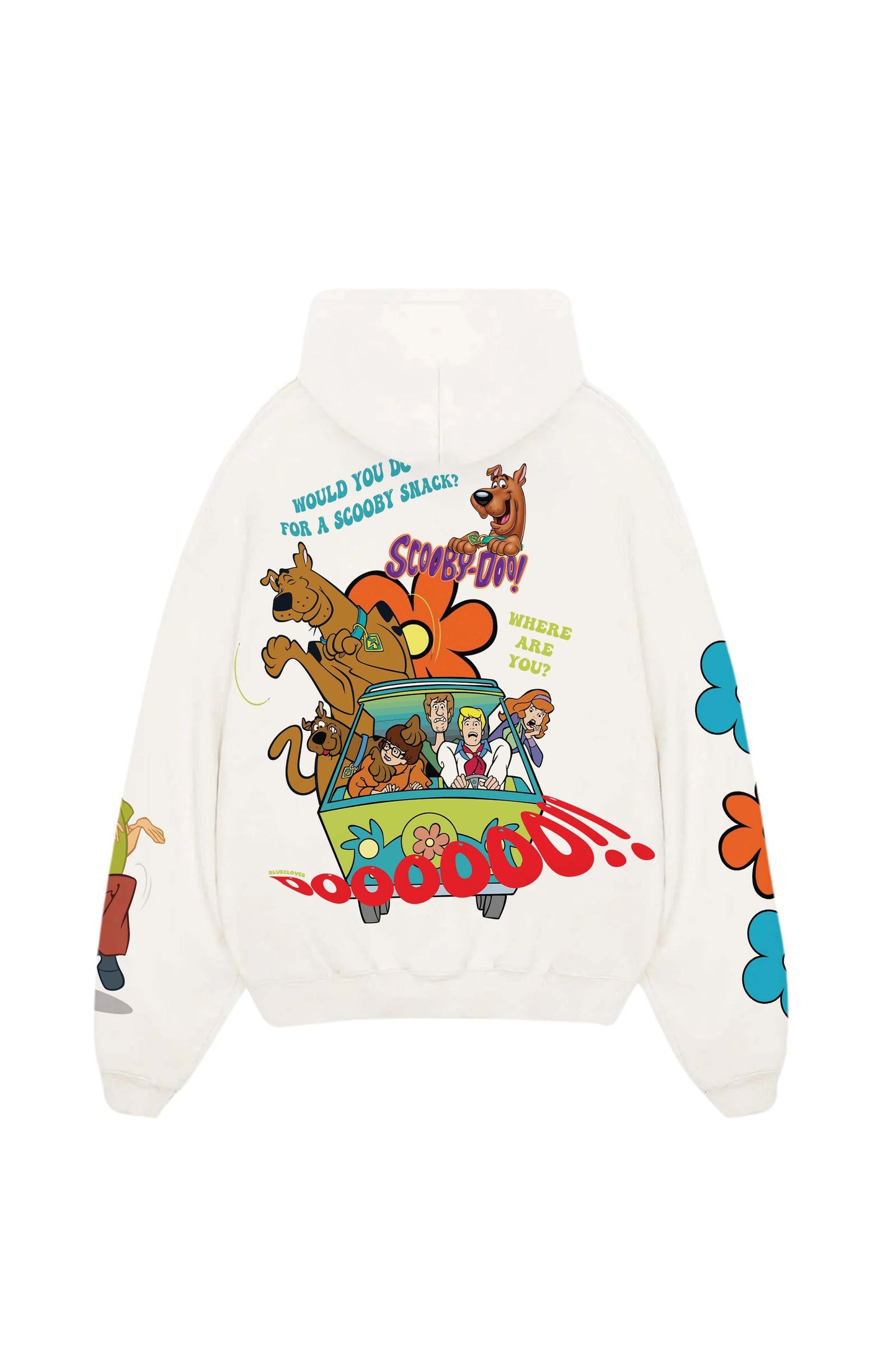 Scooby Doo Designed Oversized Hoodie