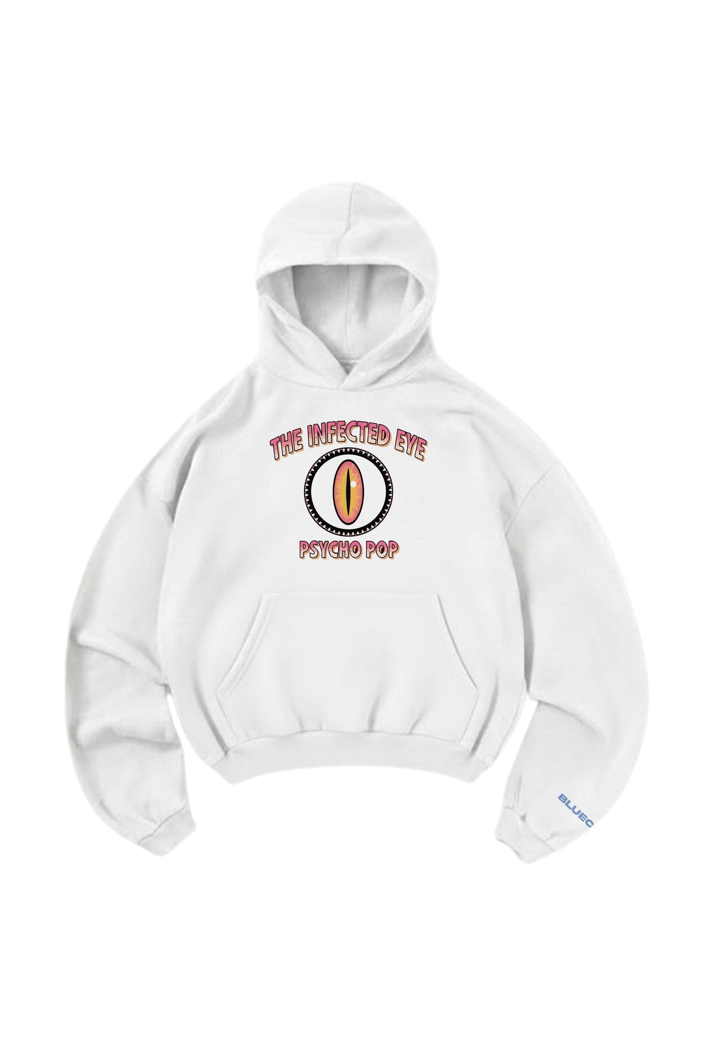 Infected Eye Designed Oversized Hoodie