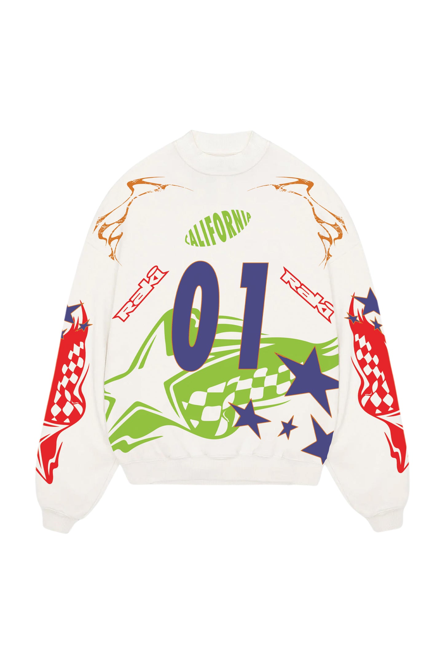 Cali Designed Oversized Sweatshirt