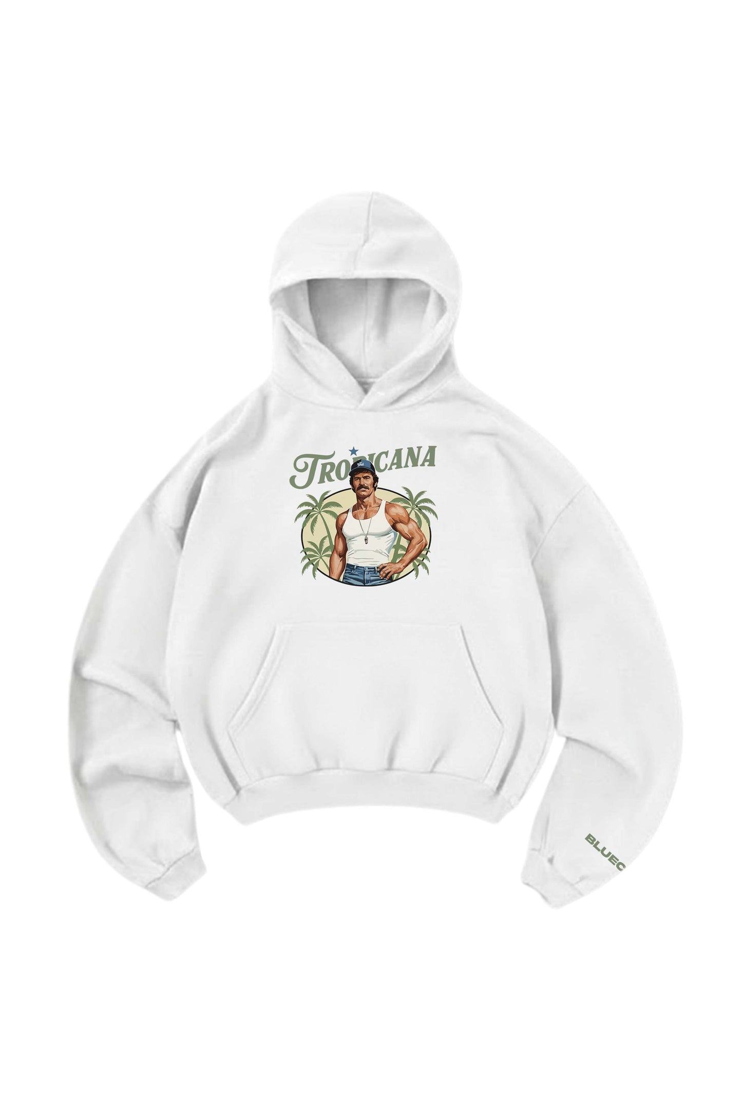 Tropic Designed Oversized Hoodie