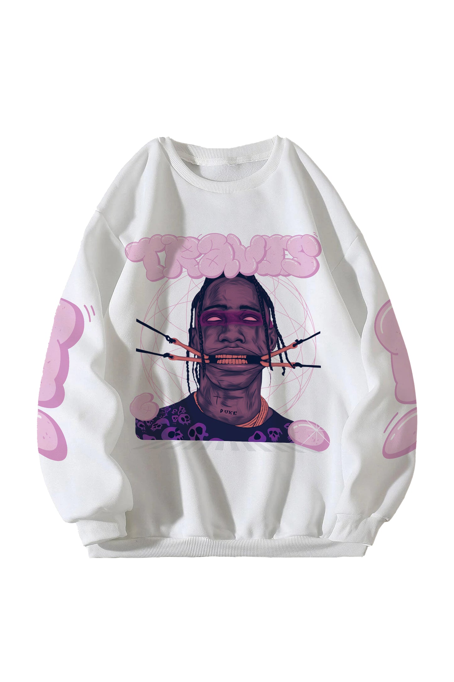 SICKO Mode Designed Oversized Sweatshirt