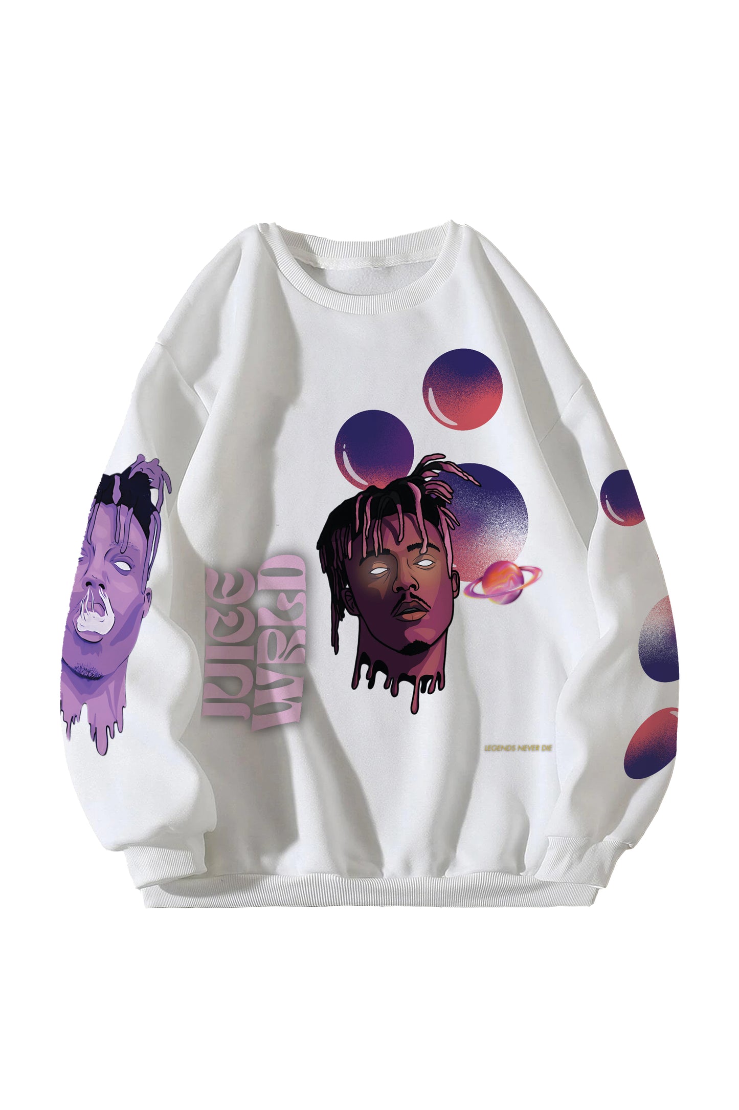 Juice World Designed Oversized Sweatshirt