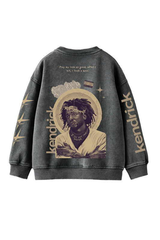 Kendrick Lamar Designed Oversized Sweatshirt