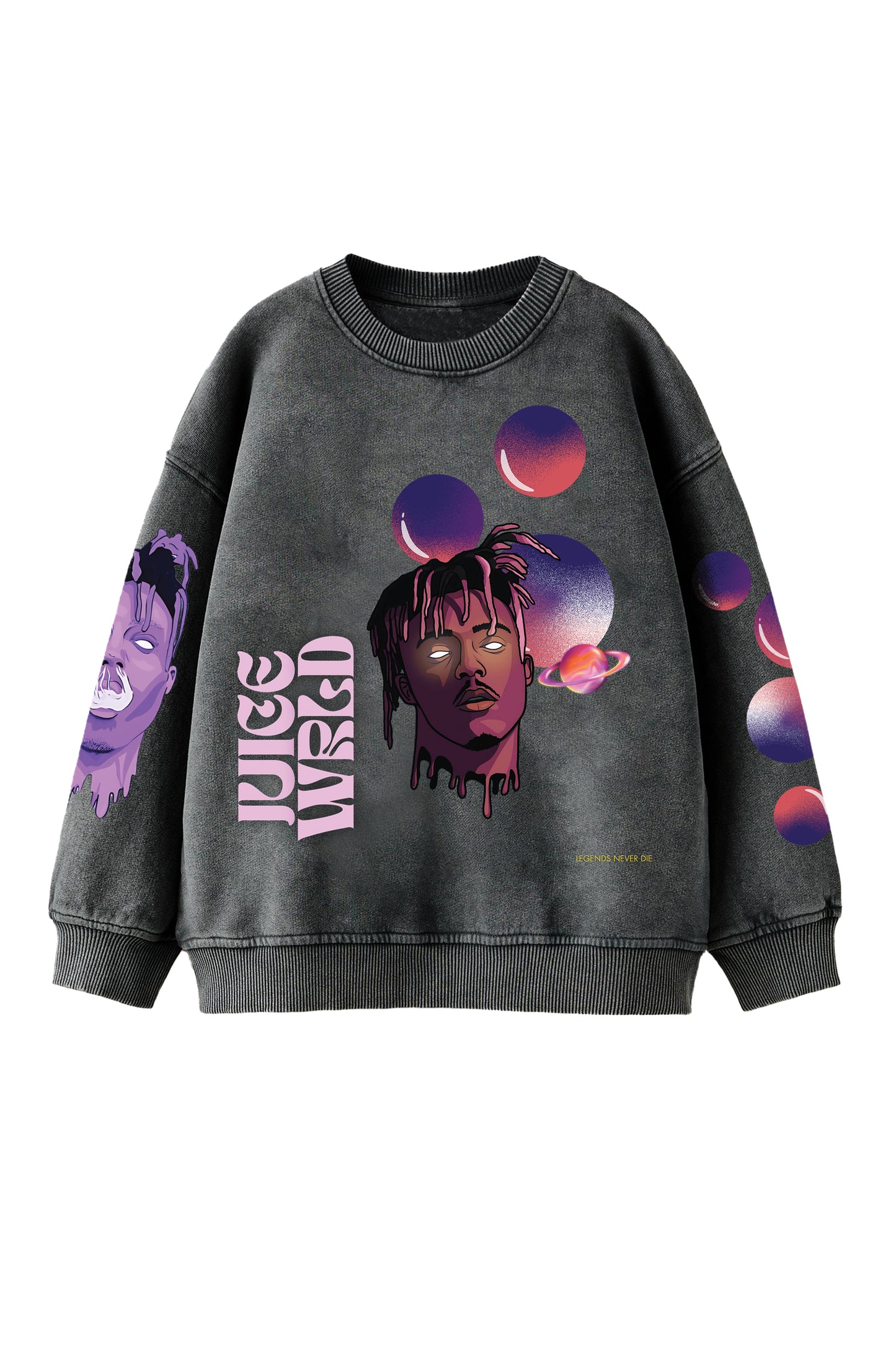 Juice World Designed Oversized Sweatshirt