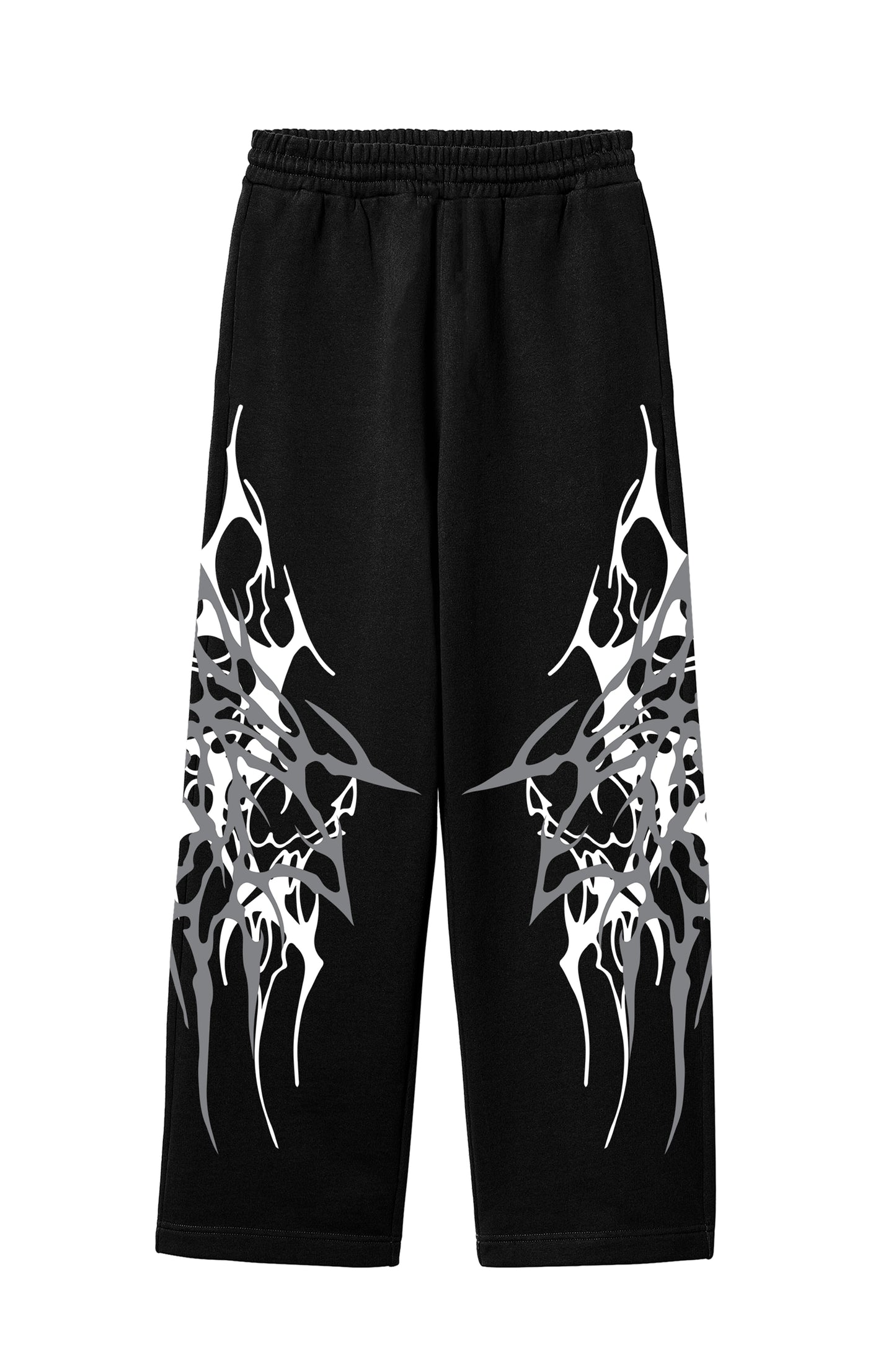 Faded Voices Designed Oversized Pant