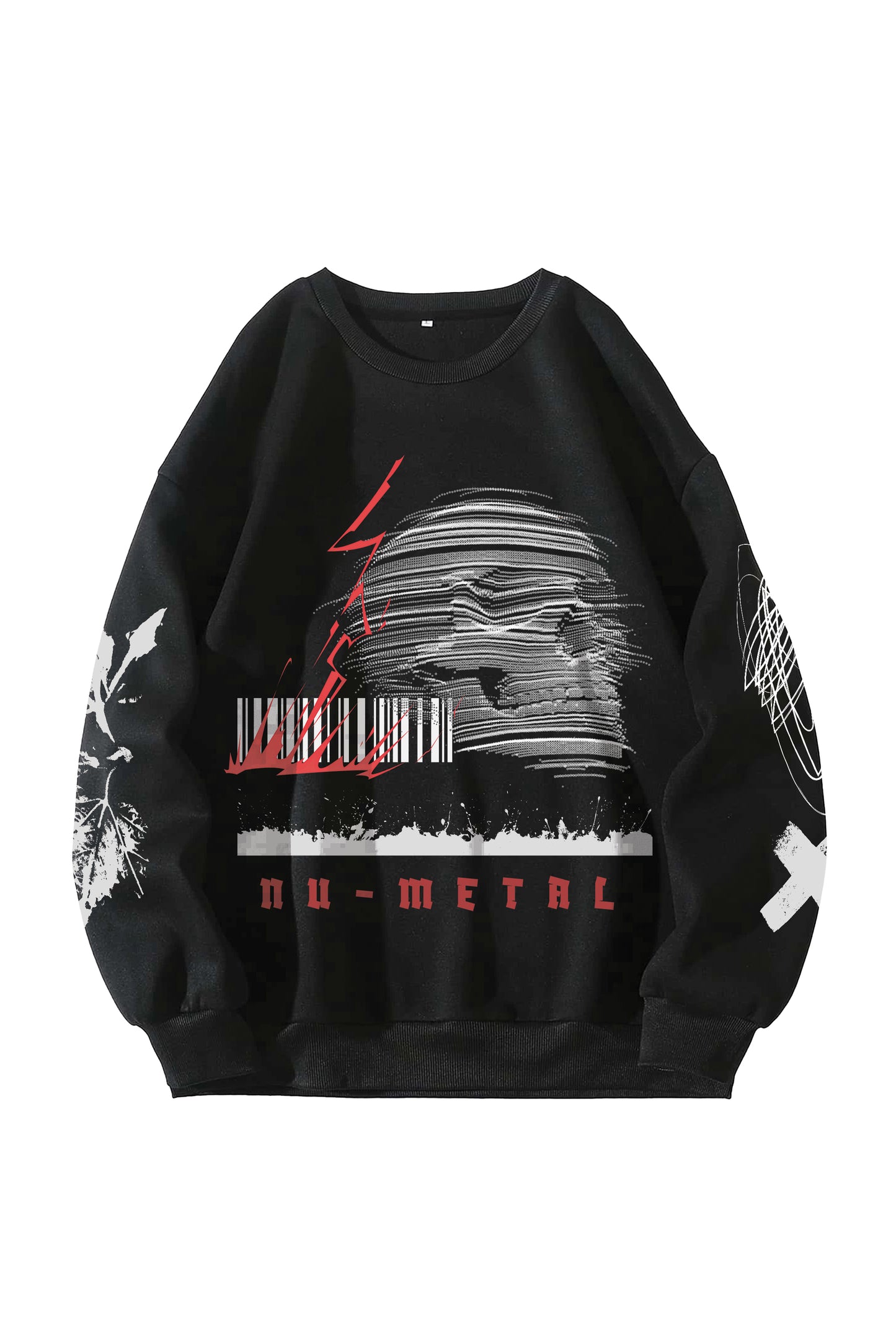 Slipknot Designed Oversized Sweatshirt