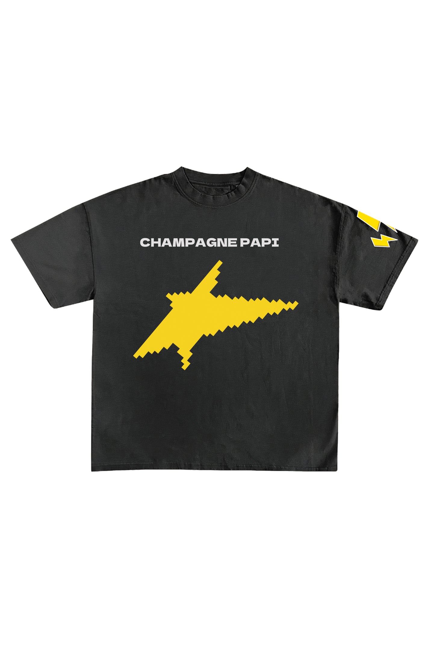 Champagne Papi Designed Oversized T-shirt