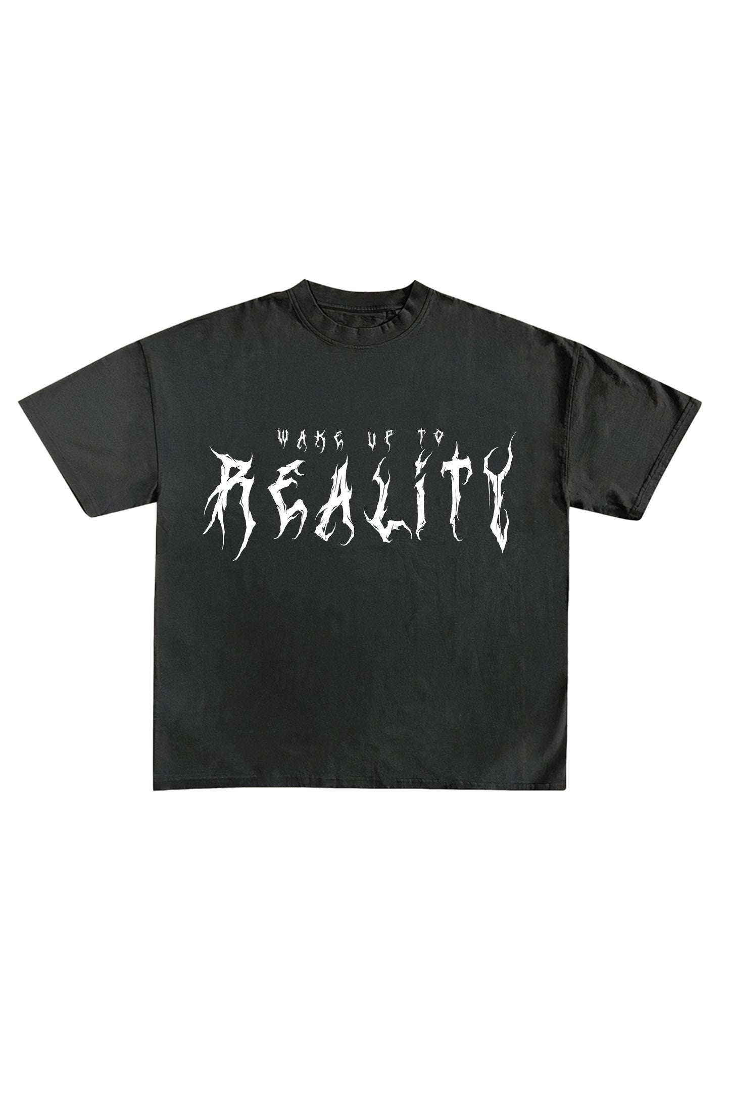 Wake Up To Reality Designed Oversized T-shirt