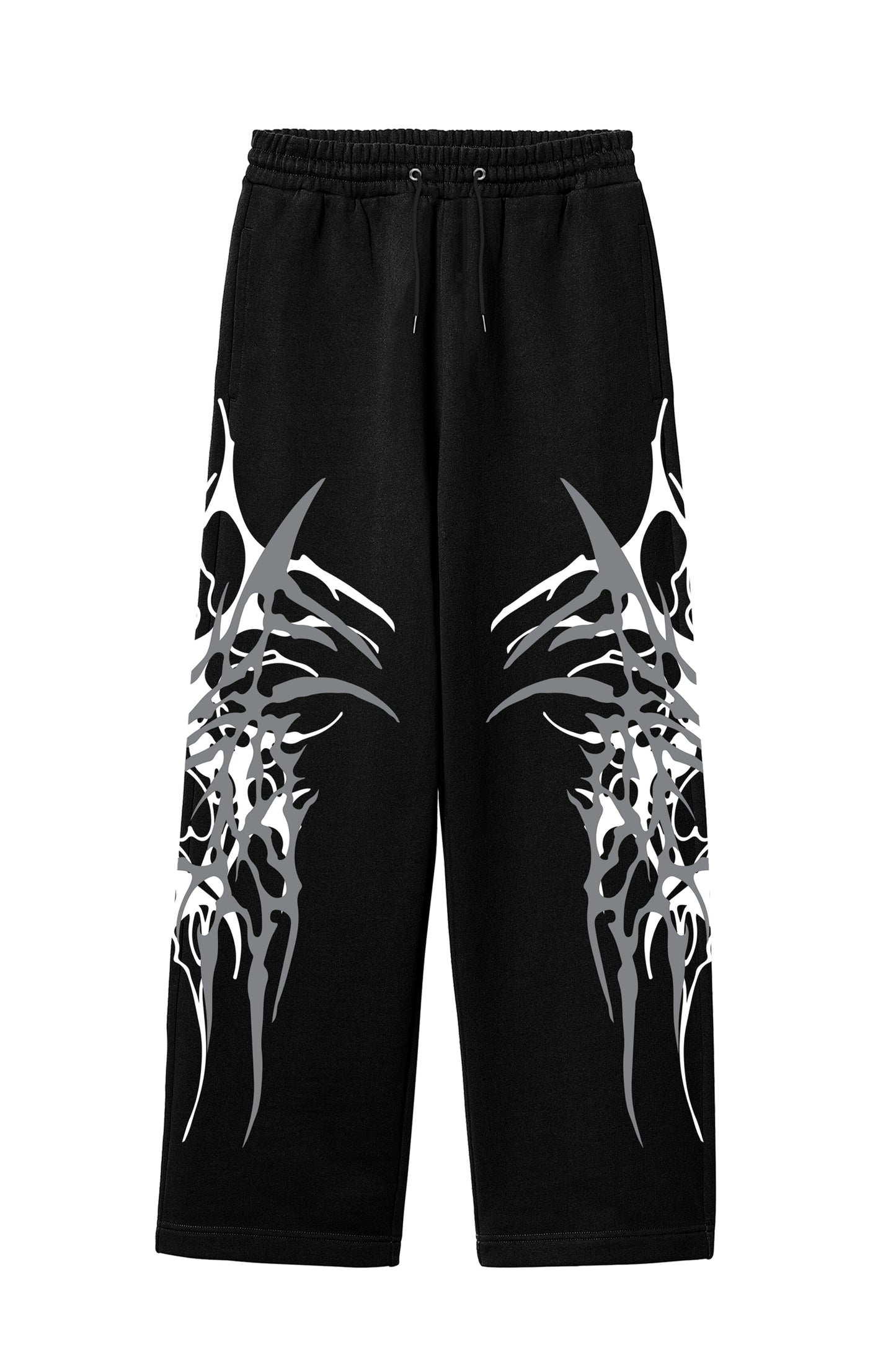 Faded Voices Designed Oversized Pant