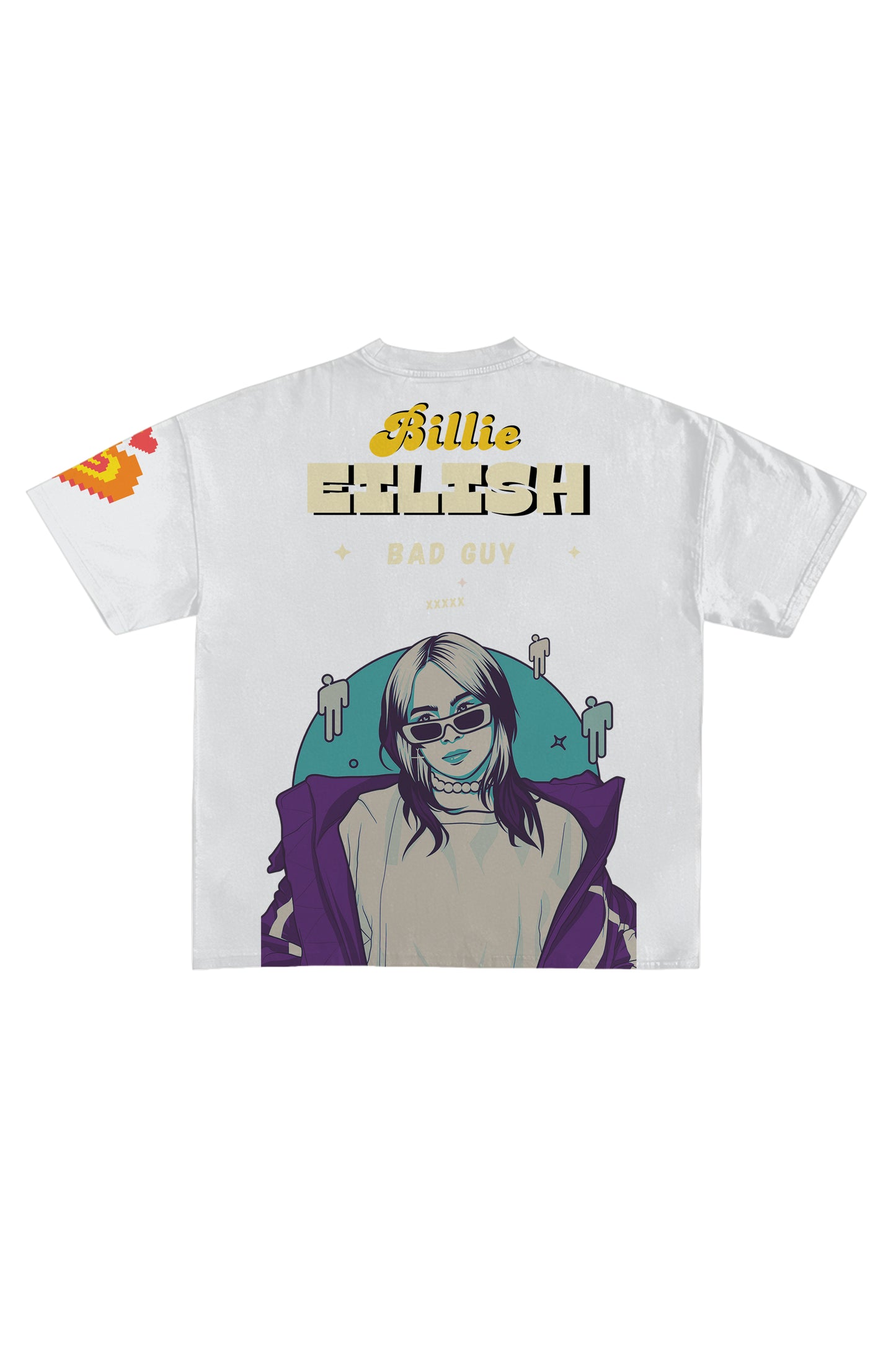 Bad Guy Designed Oversized T-shirt